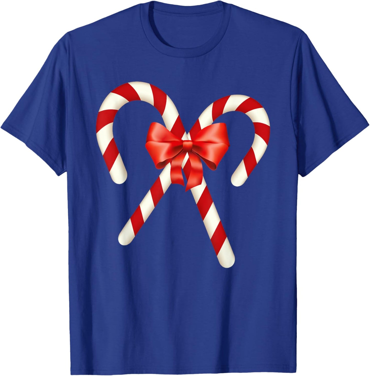 Candy Canes Christmas Shirt for Kids Candy Lover T-Shirt - T-Shirt | Royal