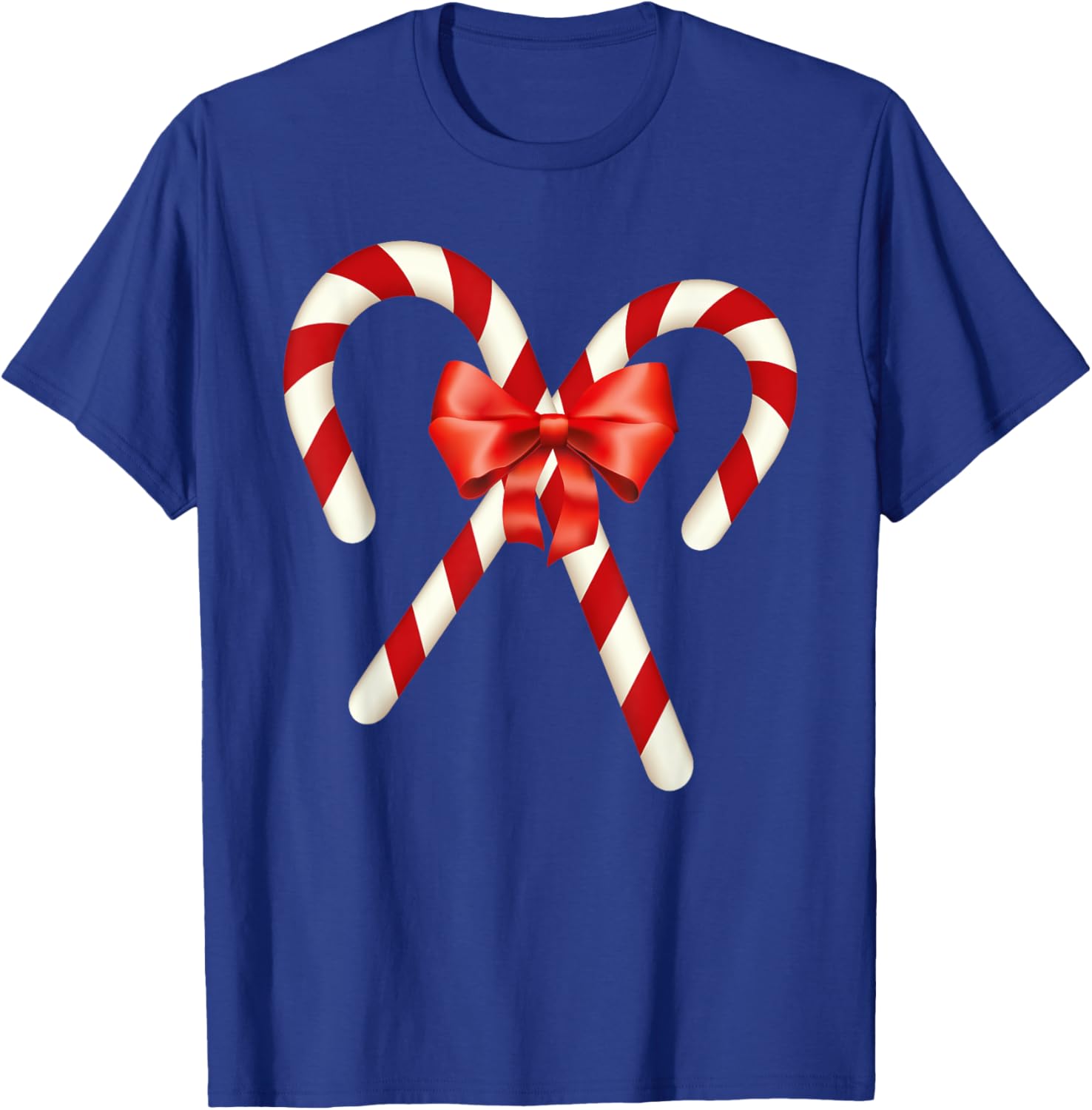 Candy Canes Christmas Shirt for Kids Candy Lover T-Shirt - T-Shirt | Royal