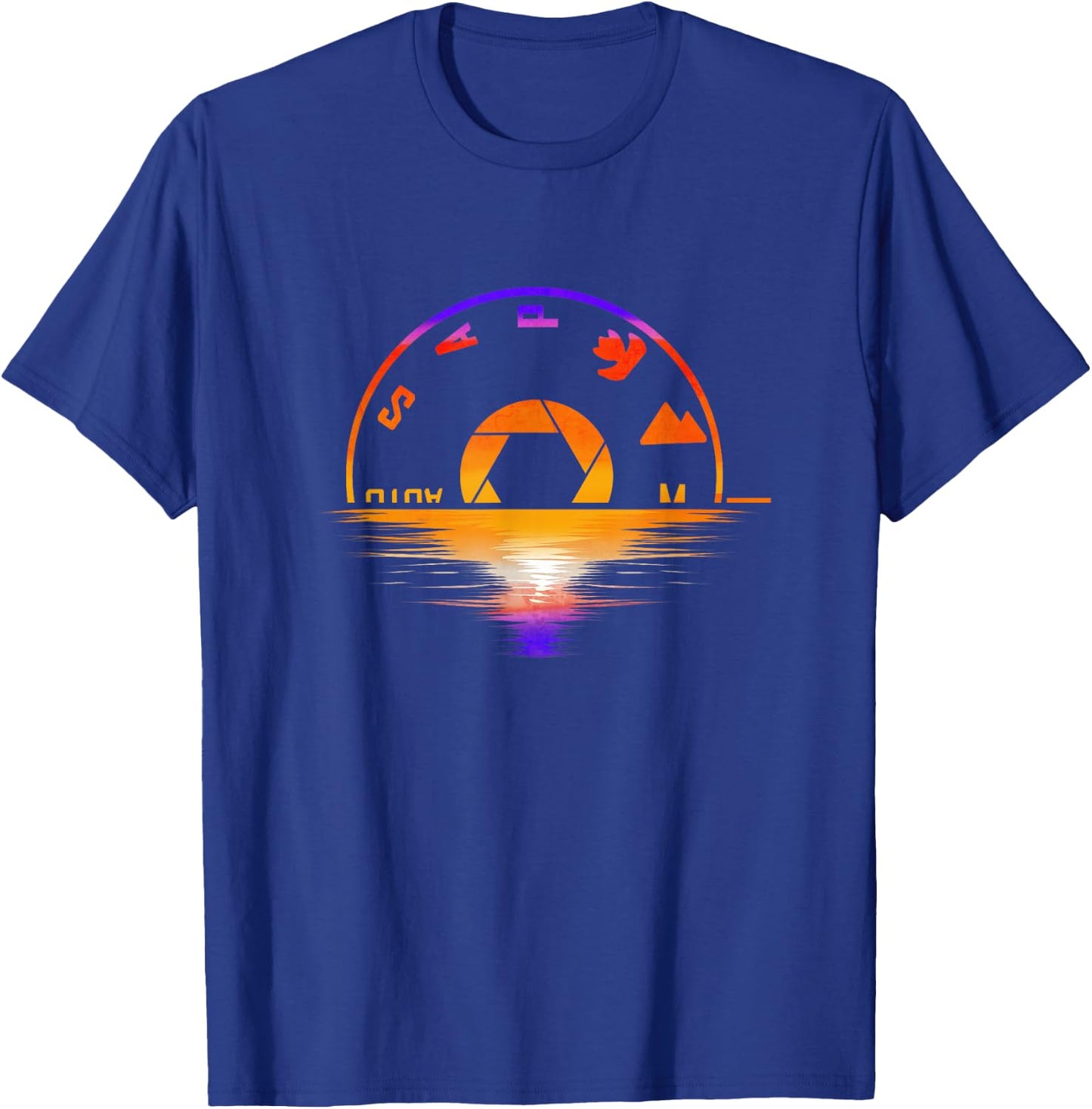 Photographer Camera Design Photography Lover Photographing T-Shirt - T-Shirt | Royal