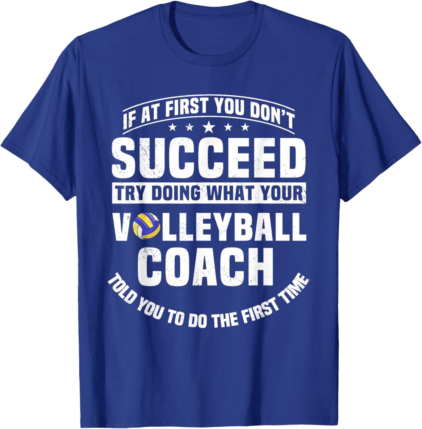Volleyball Coach Team Player Instructor Sports Teacher Women Kids T-Shirt - T-Shirt | Royal