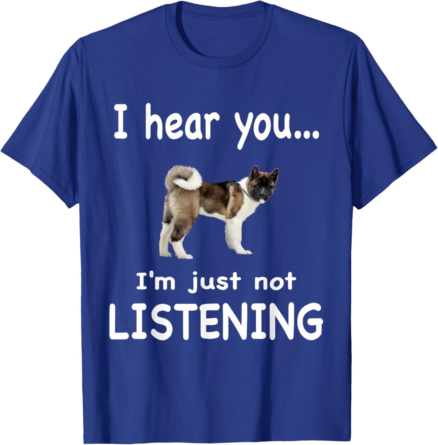 American Akita Dog - American Akita T-Shirt - T-Shirt | Royal