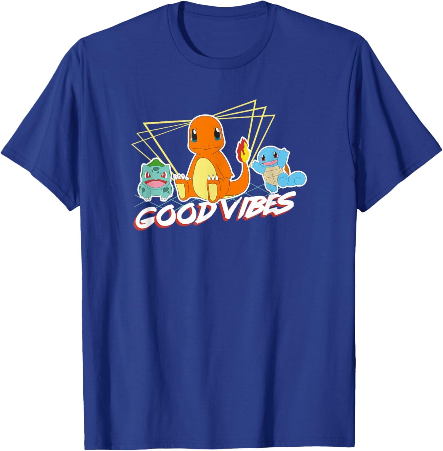Pokémon Group Shot Kanto Good Vibes T-Shirt - T-Shirt | Royal