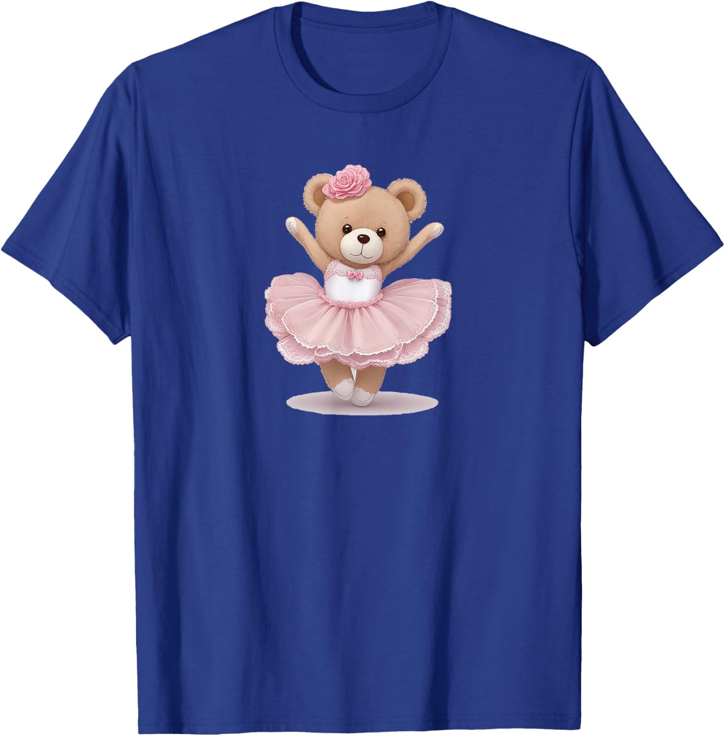 Teddy Bear Ballerina Dancer T-Shirt - T-Shirt | Royal