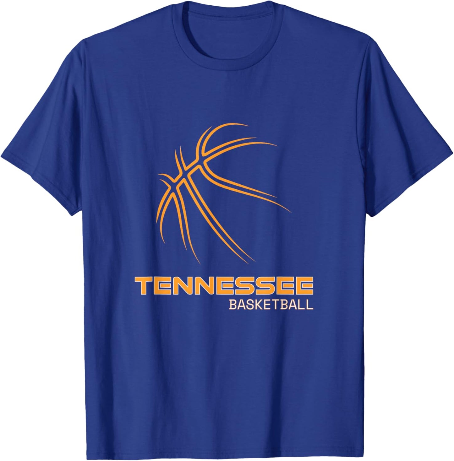 The Volunteer State Sports Fan Tennessee Basketball Hoops T-Shirt - T-Shirt | Royal