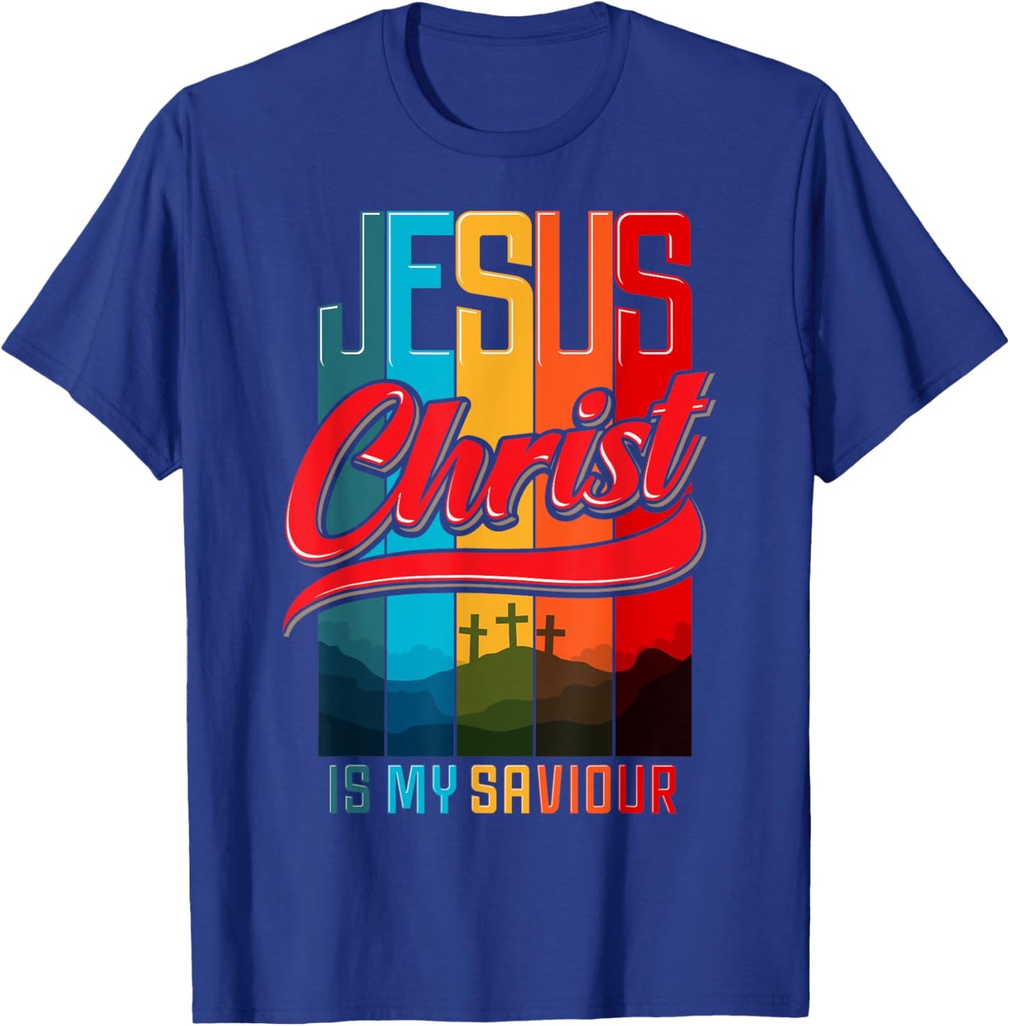 Jesus is my Savior King Christian Verse Women T-Shirt - T-Shirt | Royal