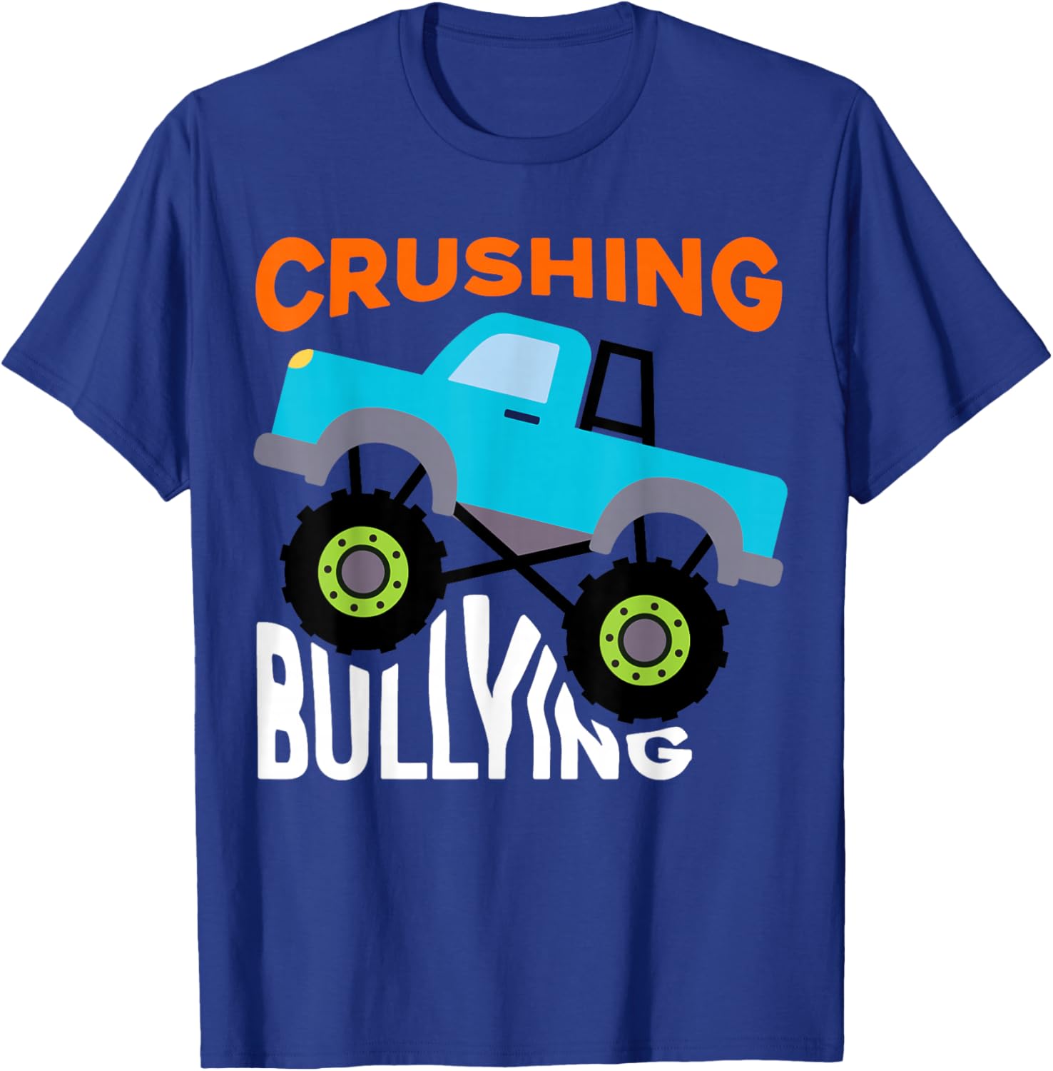 Boys Blue Anti Bullying Be A Friend Not A Bully Prevention T-Shirt - T-Shirt | Royal