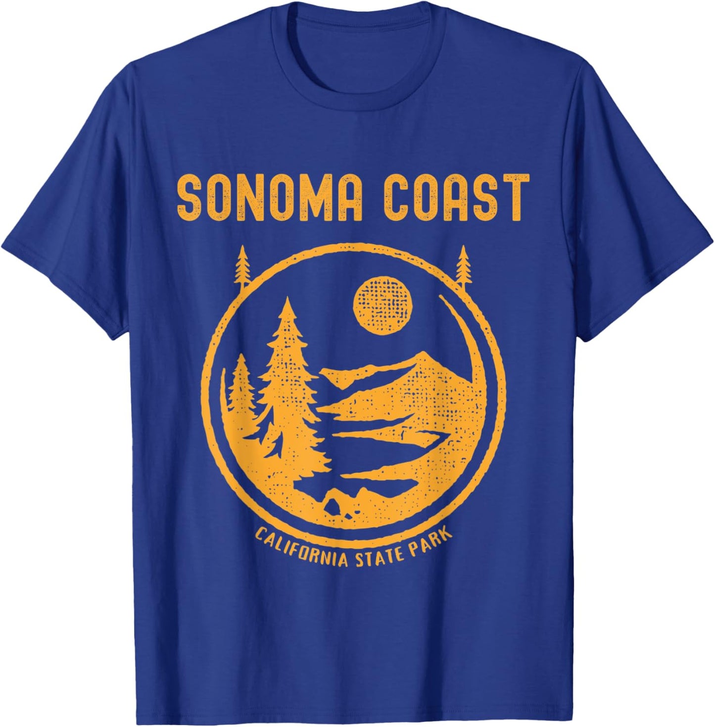 Sonoma Coast California State Park T-Shirt - T-Shirt | Royal