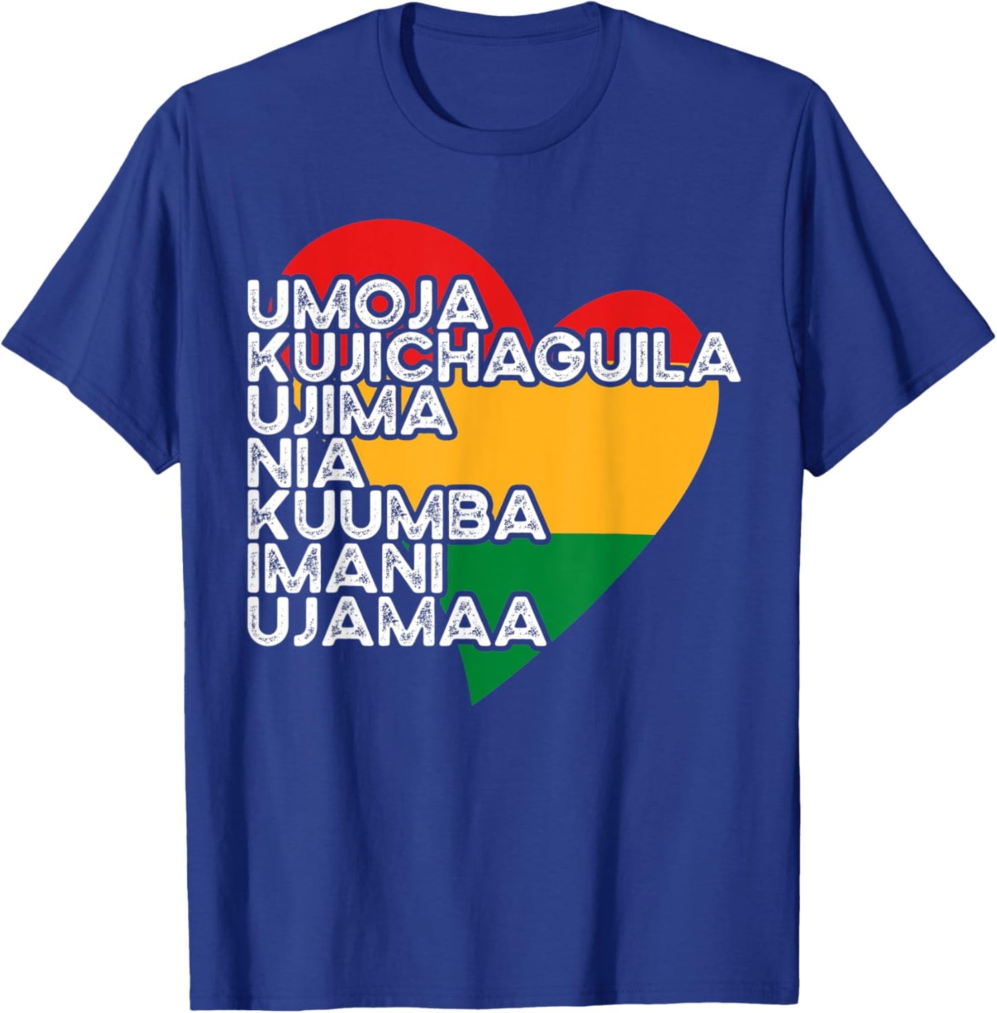 Happy Kwanzaa African Pride American Holiday T-Shirt - T-Shirt | Royal