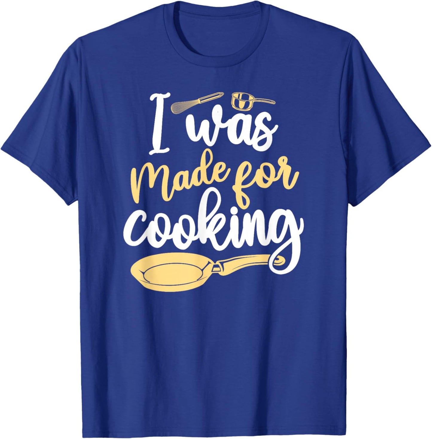 Cooking Cook Kitchen Chef T-Shirt - T-Shirt | Royal