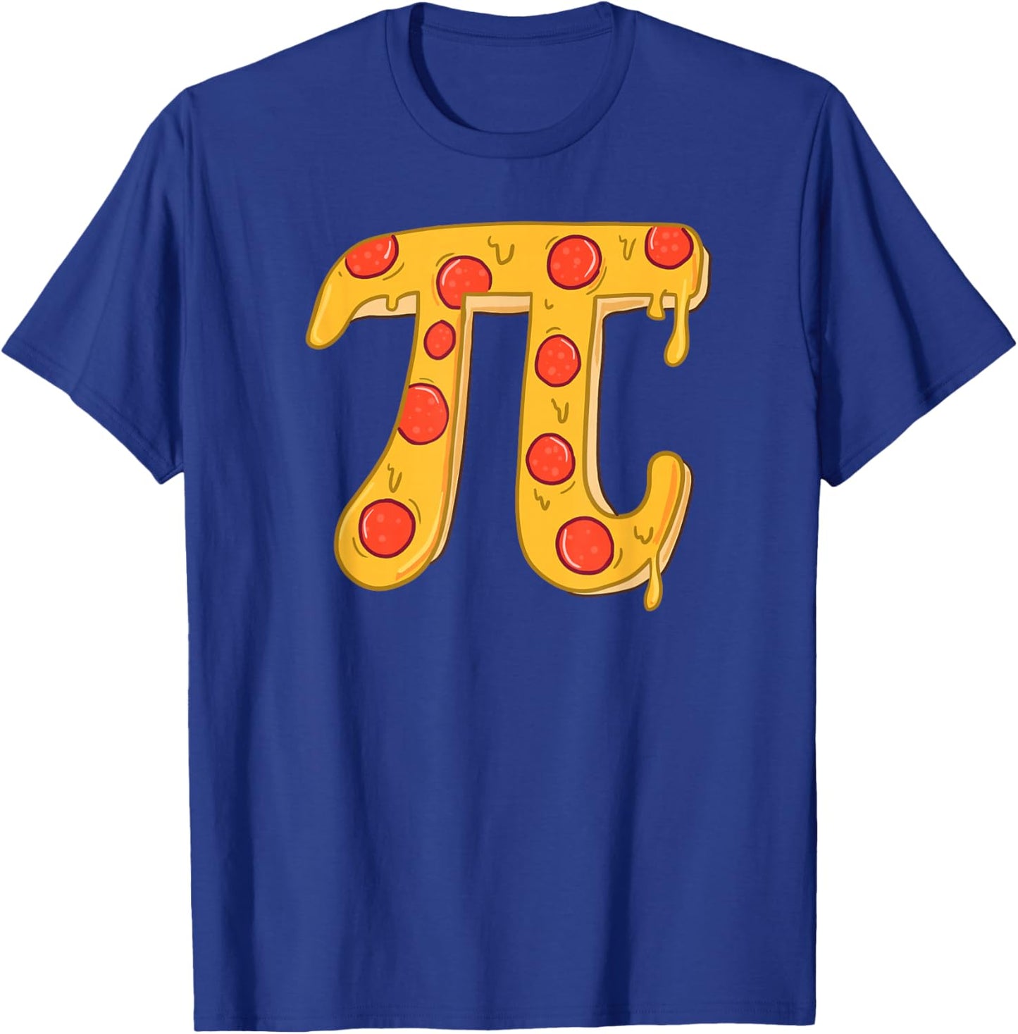 Pizza Pi T-Shirt - T-Shirt | Royal