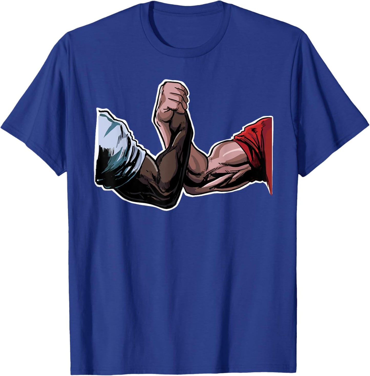 Epic Handshake funny Swole Bro Handshake Epic Handshake T-Shirt - T-Shirt | Royal