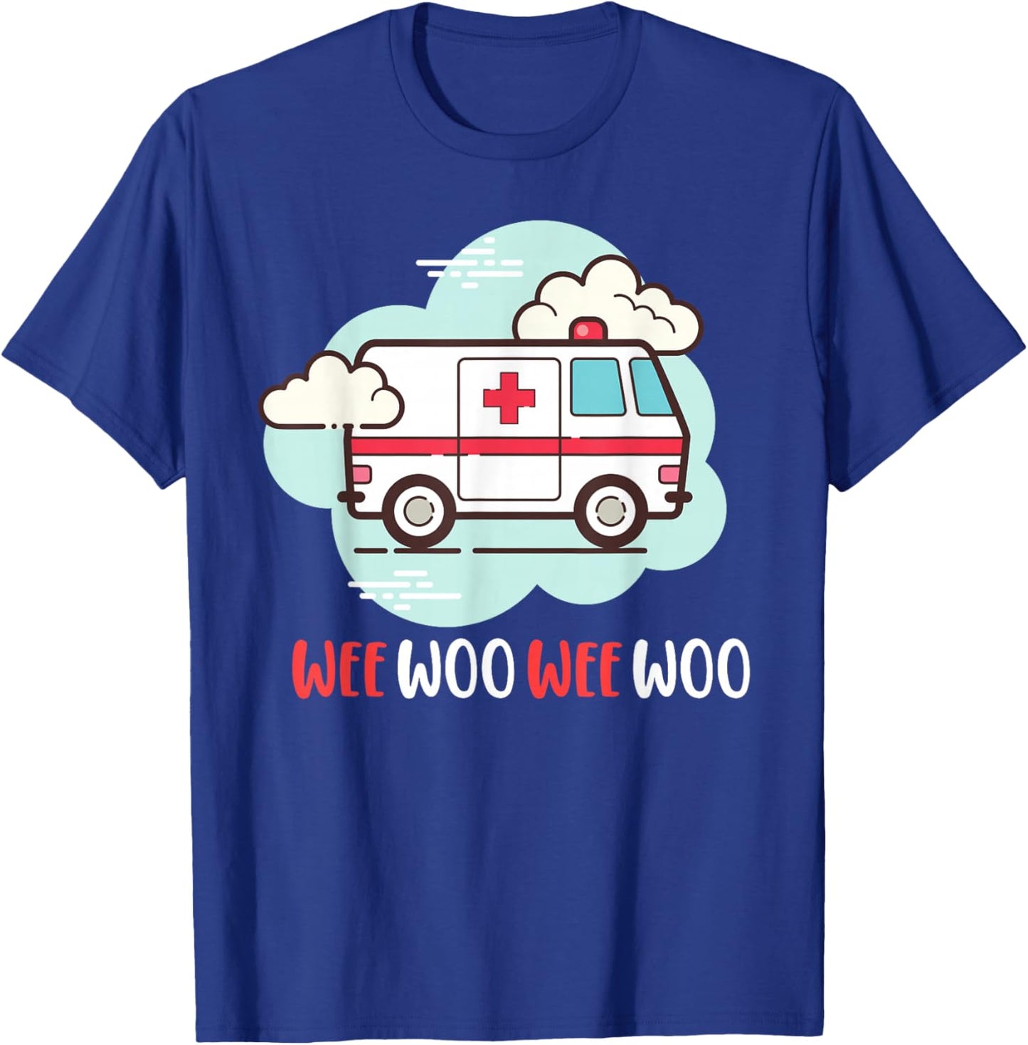 Cute ambulance for kids T-Shirt - T-Shirt | Royal