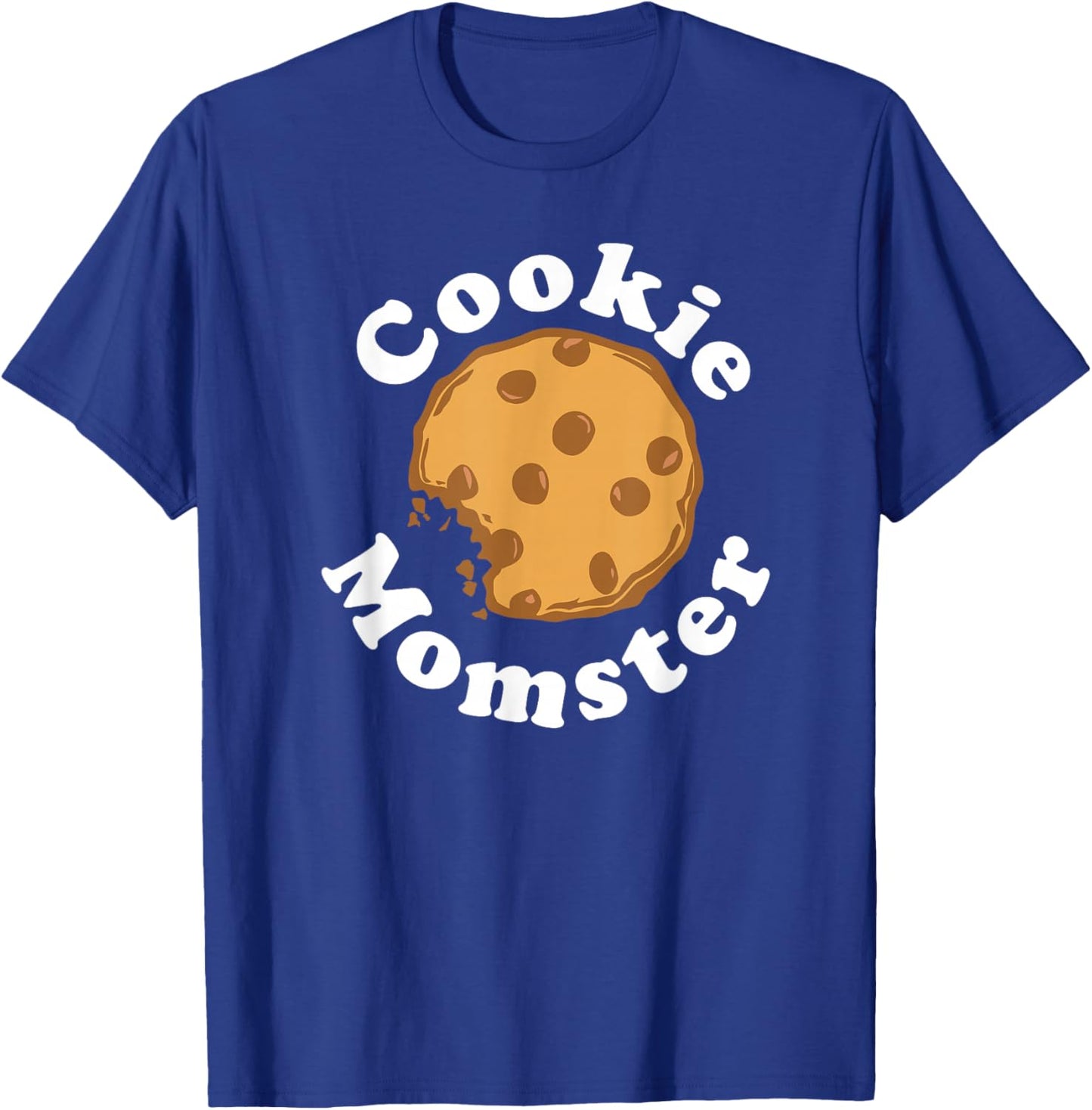 Cookie Momster funny baking Mom Baker gift T-Shirt - T-Shirt | Royal