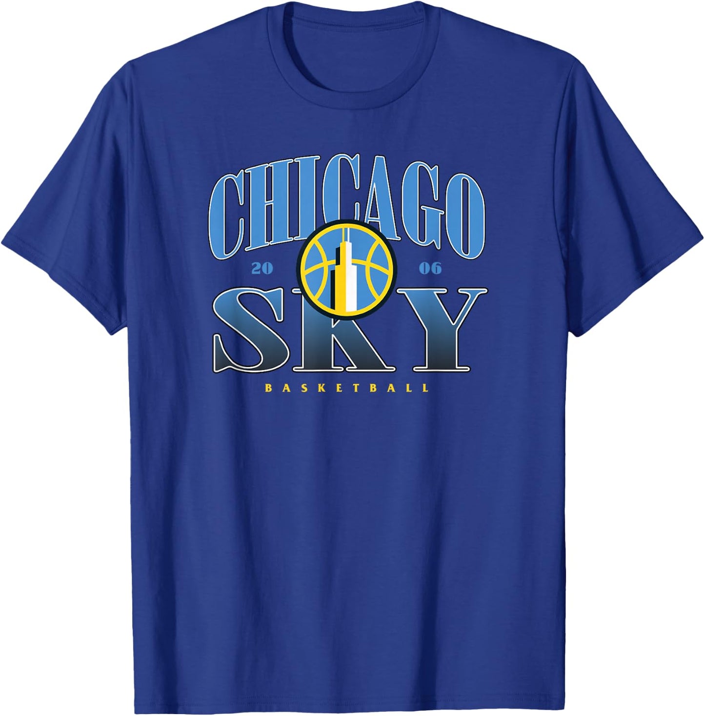 WNBA Chicago Sky Courtside T-Shirt - T-Shirt | Royal