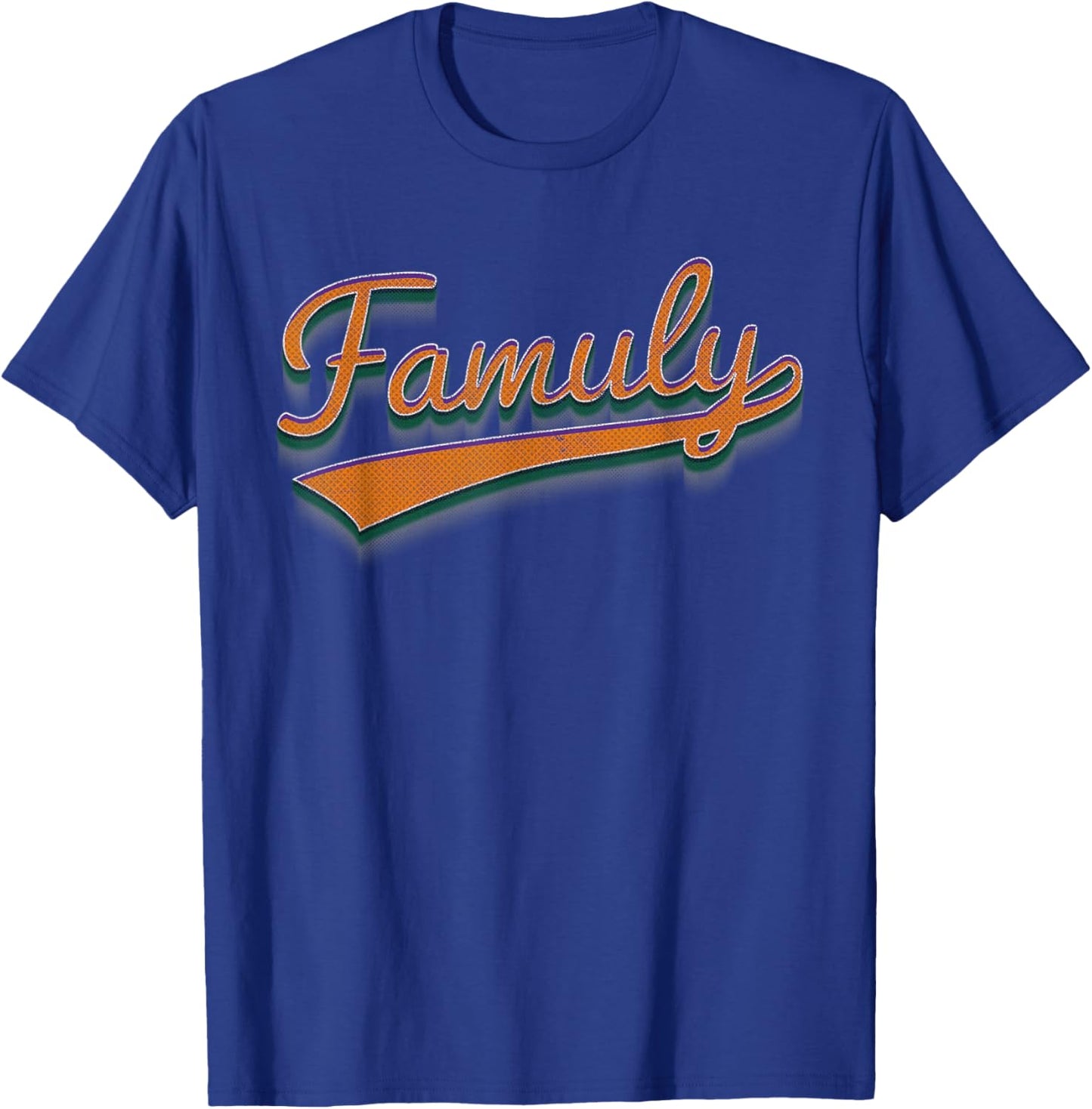 Famuly Sports Style HBCU T-Shirt - T-Shirt | Royal