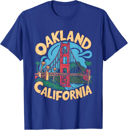 California Oakland T-Shirt - T-Shirt | Royal
