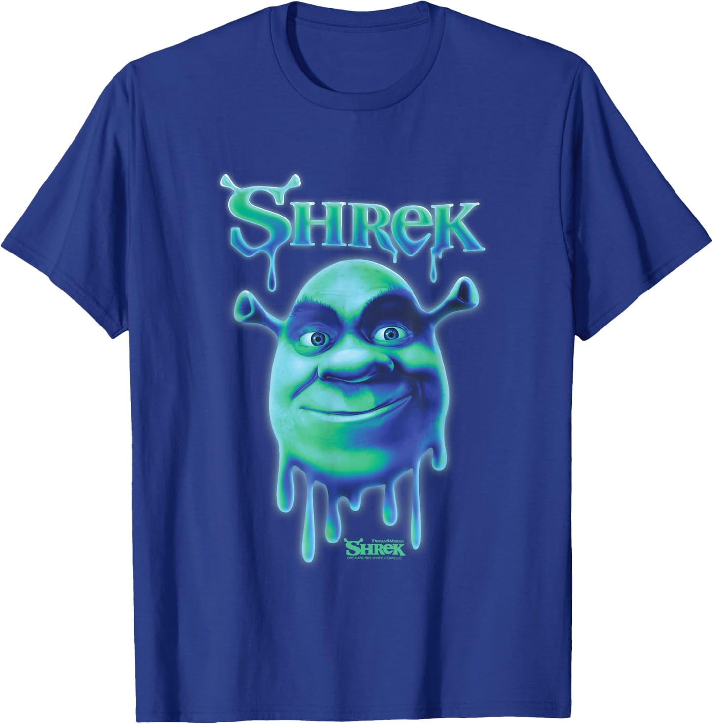 Shrek Slime Big Face T-Shirt - T-Shirt | Royal