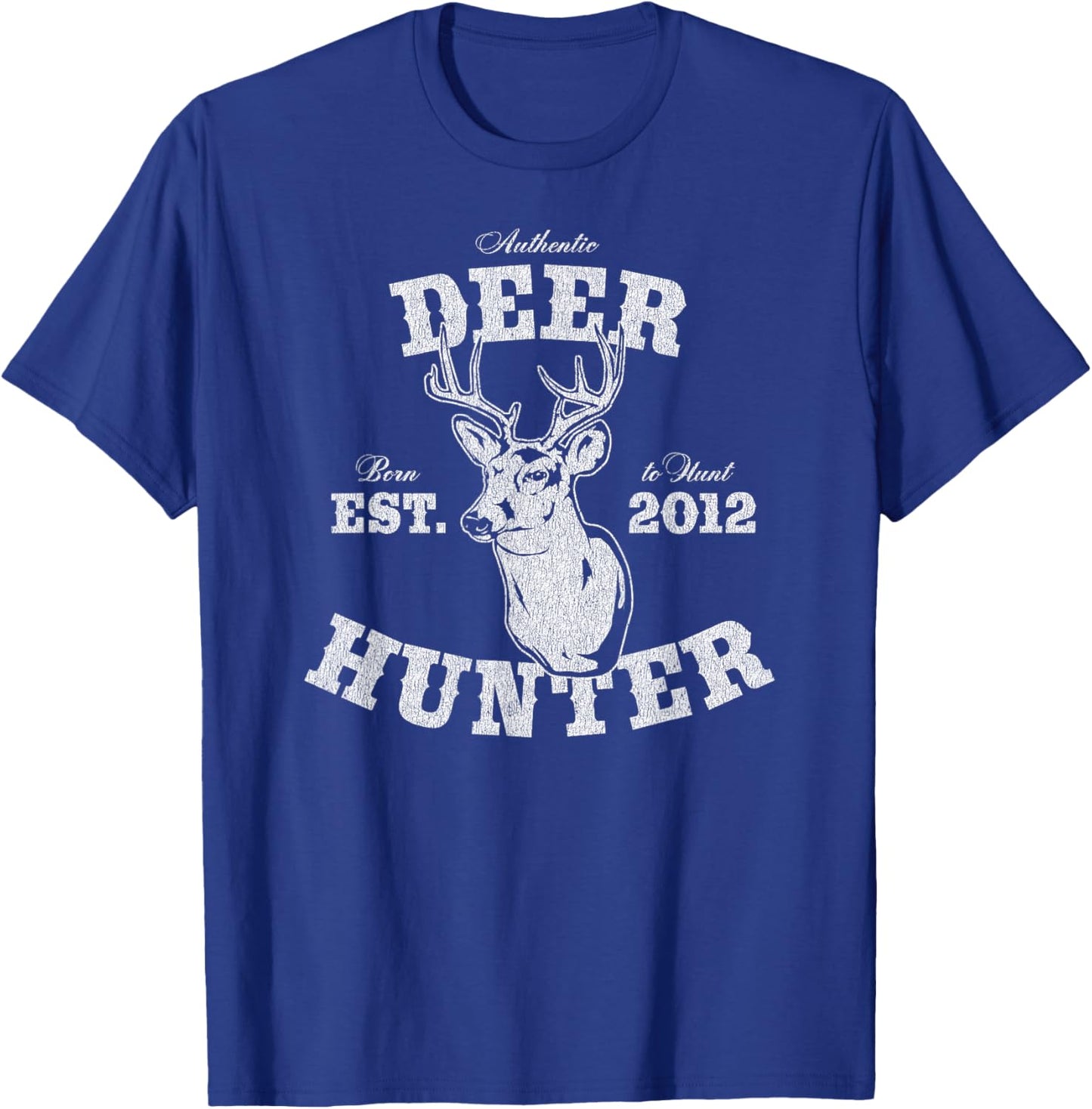 14 Year Old Deer Hunter Hunting 2012 14th Birthday T-Shirt - T-Shirt | Royal