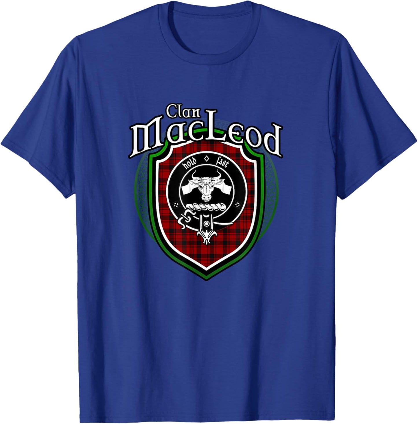 MacLeod Clan Crest | Scottish Clan MacLeod Family Badge T-Shirt - T-Shirt | Royal