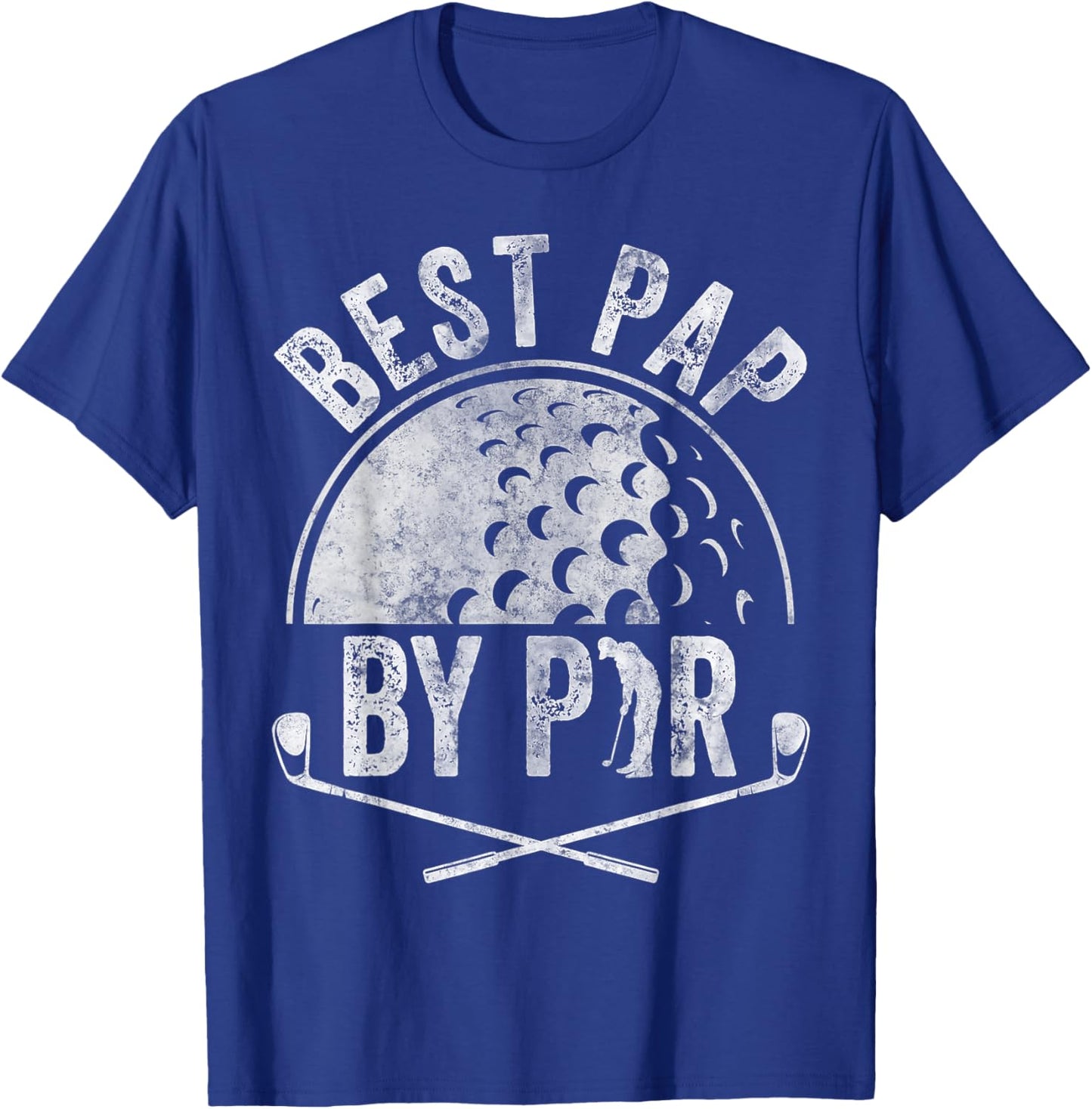 Best Pap By Par Shirt Golf Lover Sports Gift Golf Golfer T-Shirt - T-Shirt | Royal
