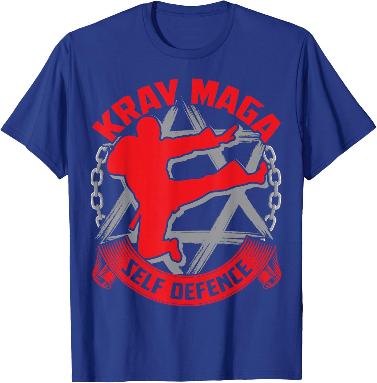Krav MAGA Sport Isreali Sportswear Fight Self-Defence T-Shirt - T-Shirt | Royal