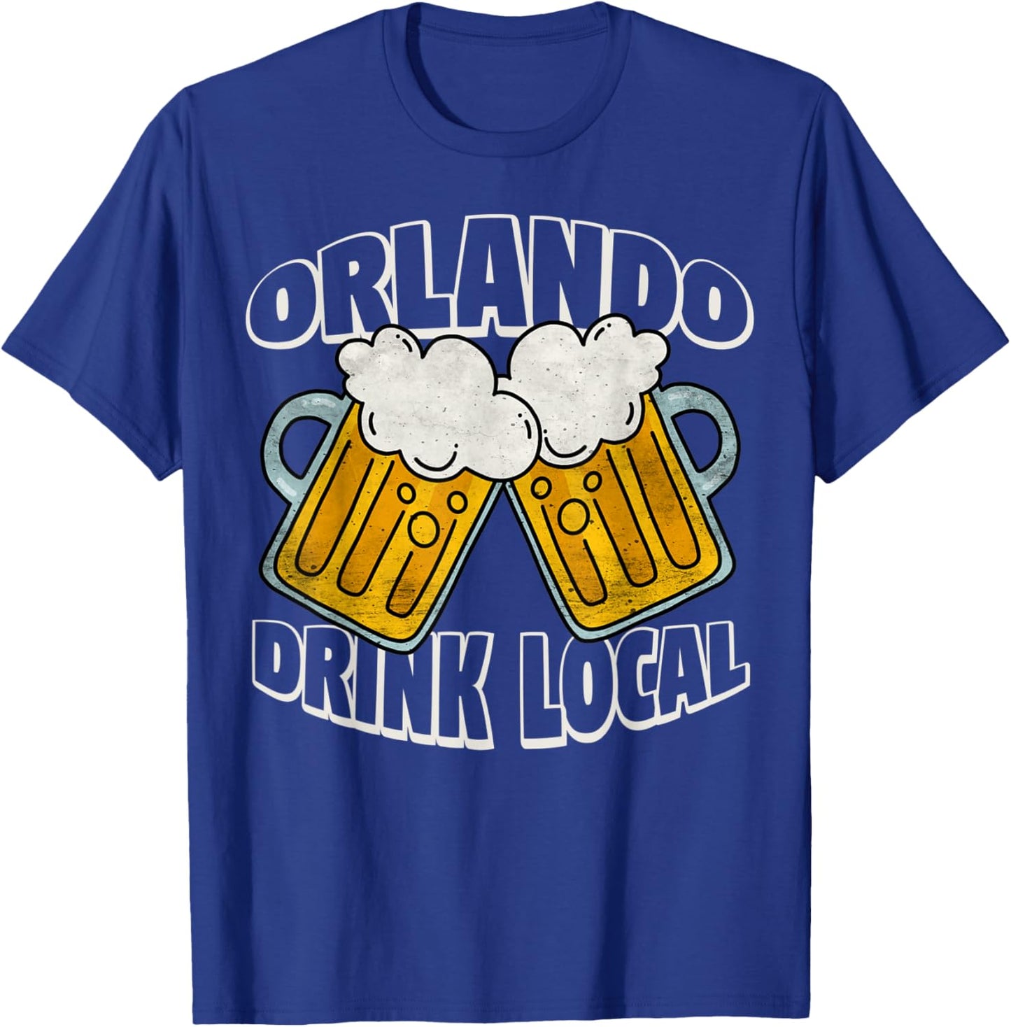 Orlando Craft Beer, Florida Cold Beer Drinker Men Women T-Shirt - T-Shirt | Royal