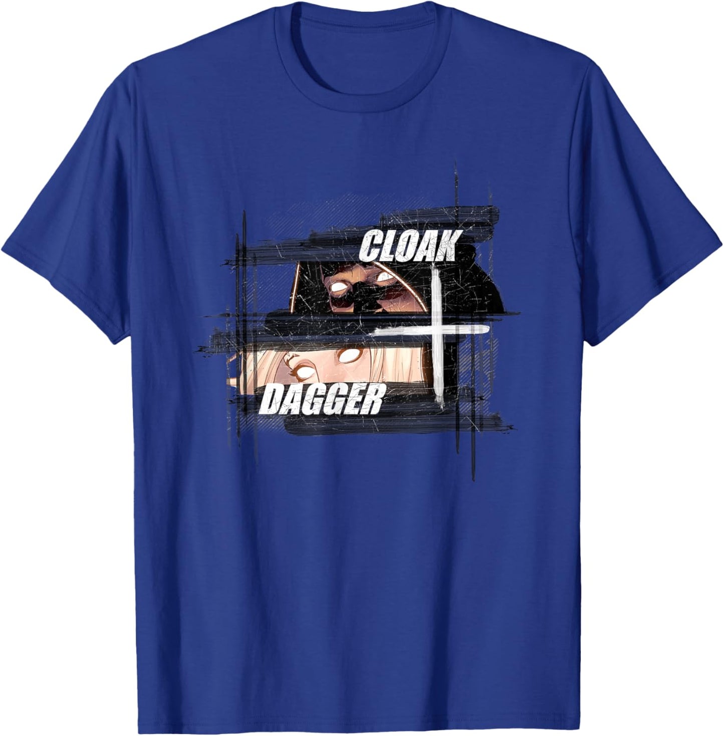 Marvel Cloak and Dagger Eyes T-Shirt - T-Shirt | Royal