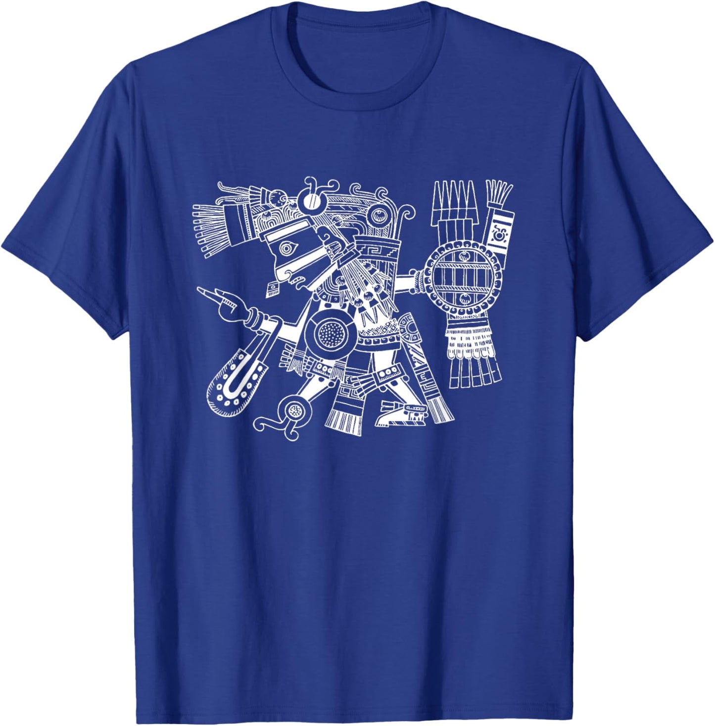 Maya patron deity Tezcatlipoca warrior Aztec Indians Mexico T-Shirt - T-Shirt | Royal