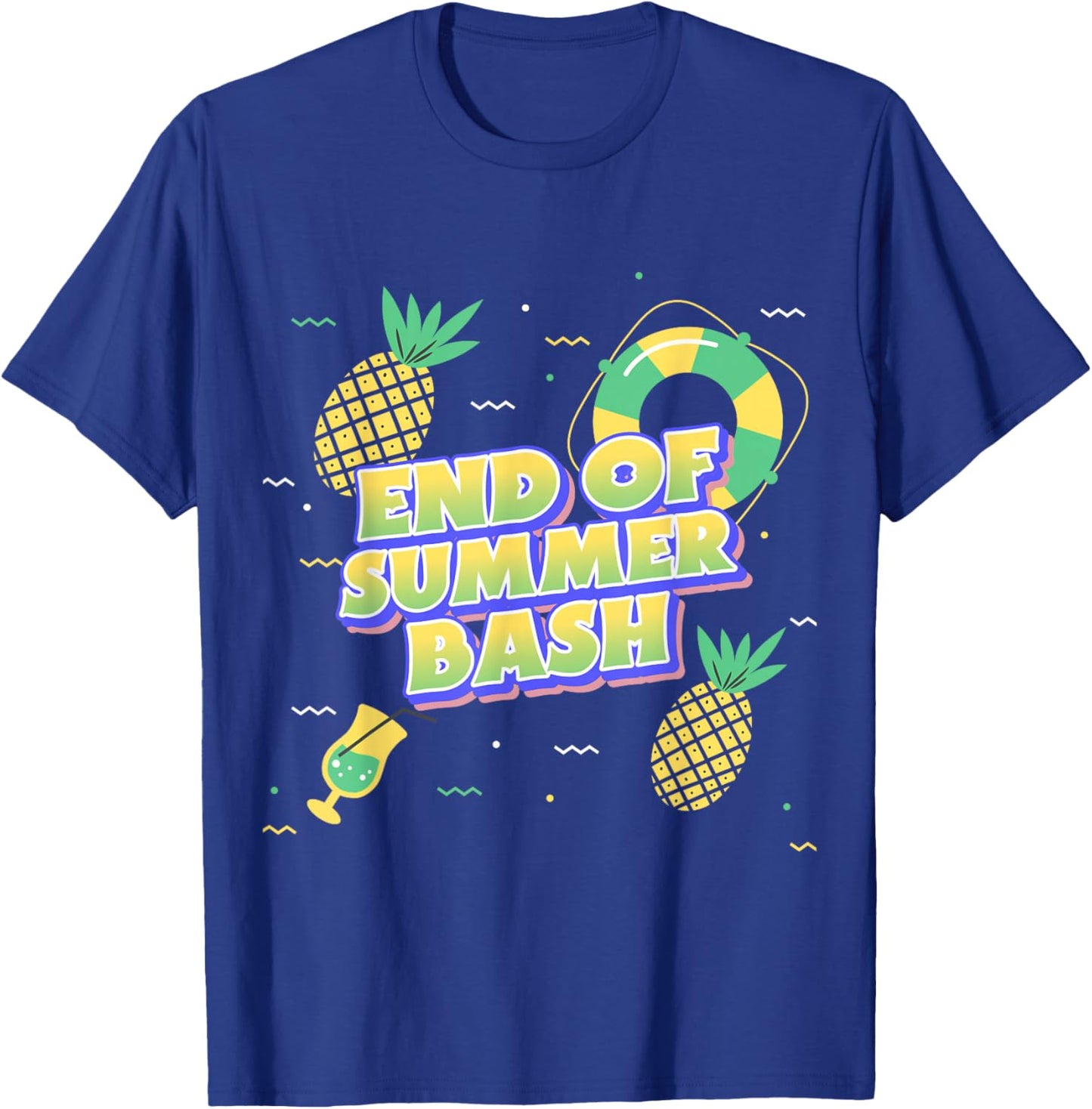Last Party of The Summer Back to School - End of Summer Bash Women Kids T-Shirt - T-Shirt | Royal