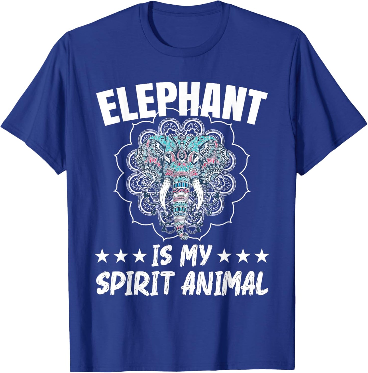 Elephant Is My Spirit Animal Wildlife Animal Zafari T-Shirt - T-Shirt | Royal