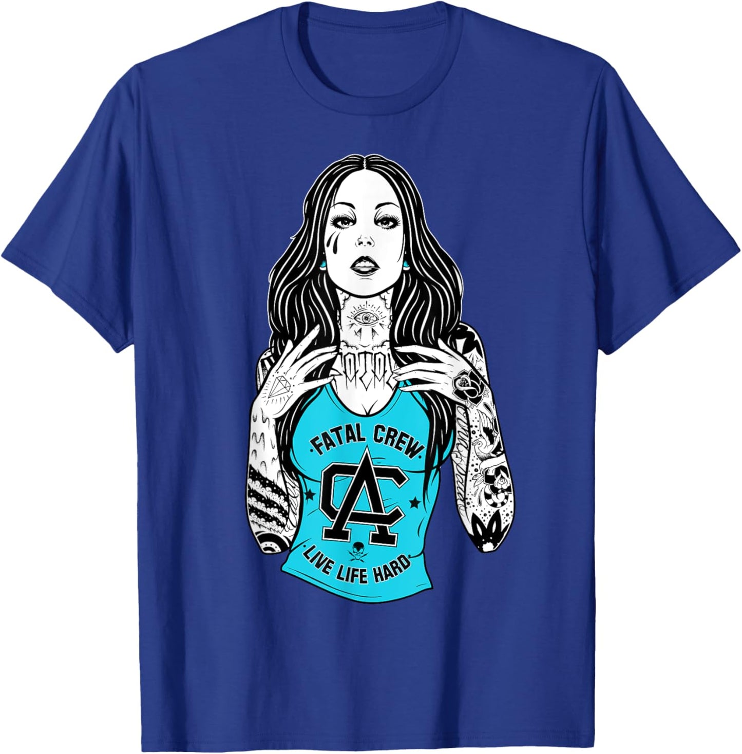 Up Front T-Shirt - T-Shirt | Royal