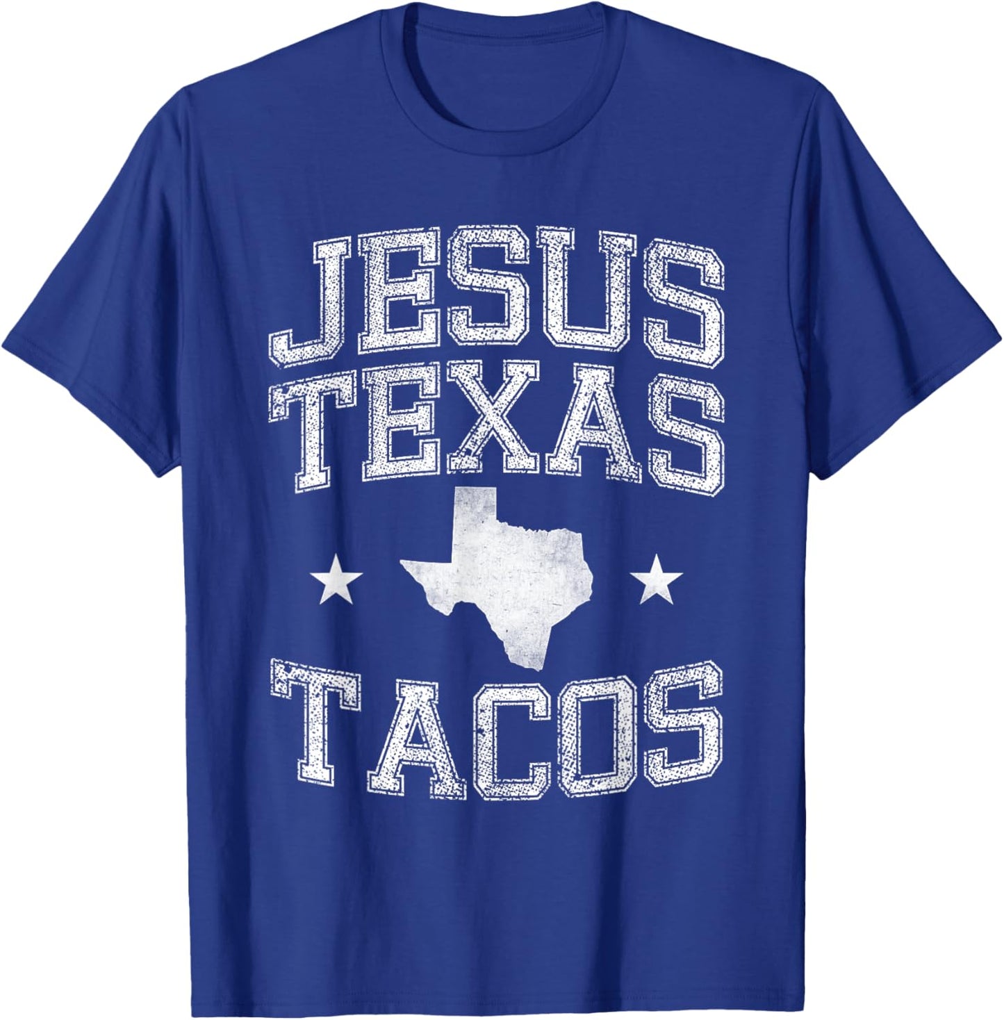 Texas Flag State US Vintage Longhorn Texas Retro T-Shirt - T-Shirt | Royal