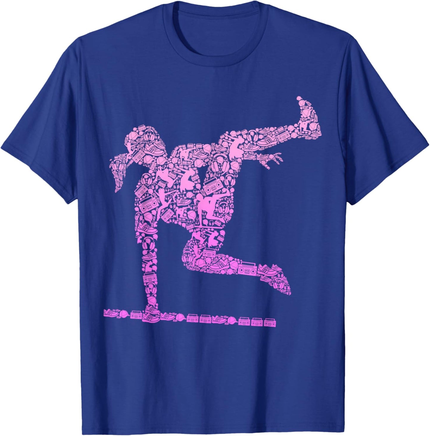 Parkour Girl Freerunner Freerunning Traceur Kids Women Girls T-Shirt - T-Shirt | Royal