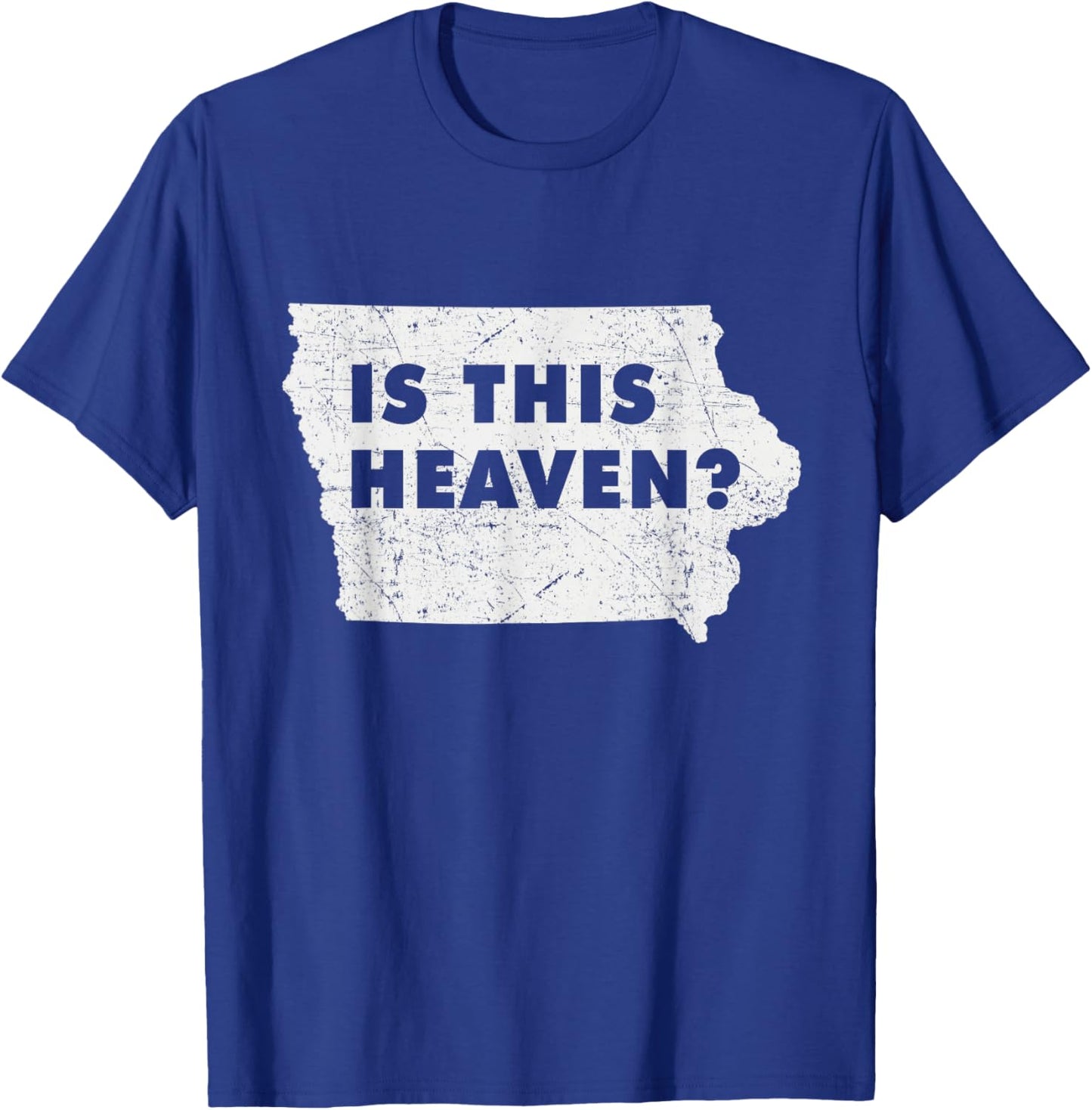 Citizen Proud America State US Heaven Home Iowa T-Shirt - T-Shirt | Royal