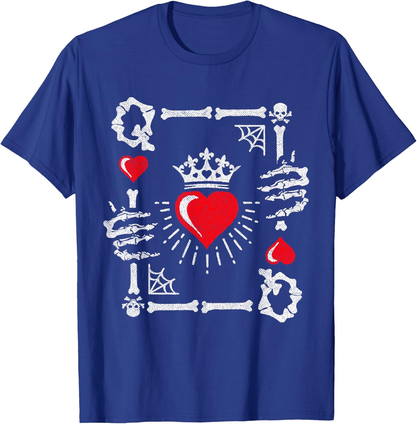 Queen of Hearts Card Costume - Halloween Queen of Hearts T-Shirt - T-Shirt | Royal