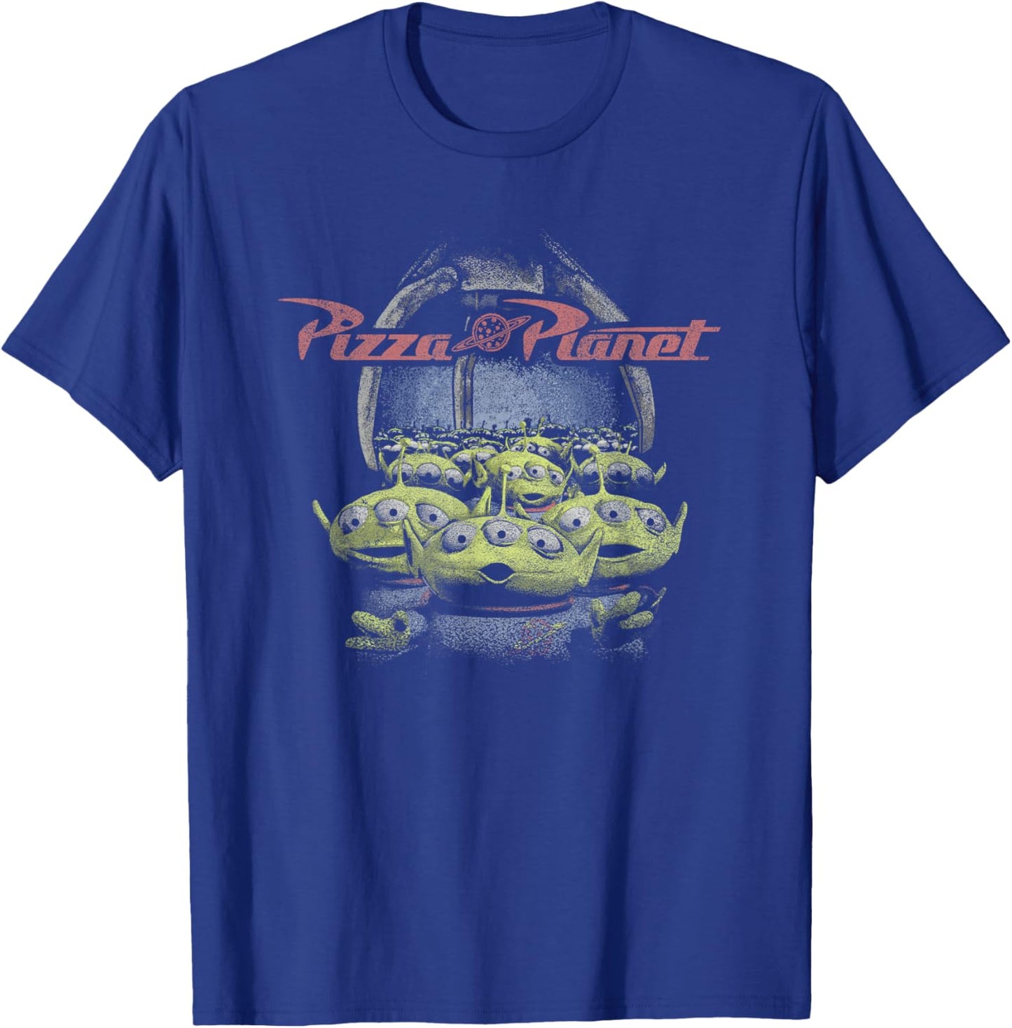 Disney Pixar Toy Story Pizza Planet Aliens & Claw T-Shirt - T-Shirt | Royal