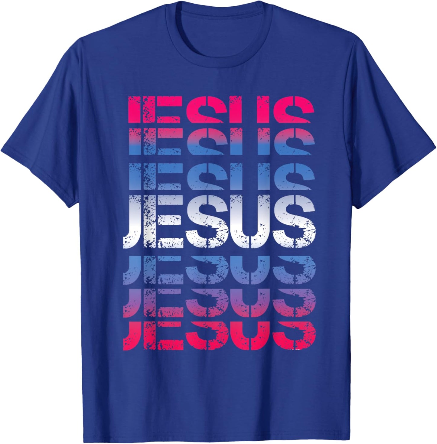 Jesus Christian Follower T-Shirt - T-Shirt | Royal