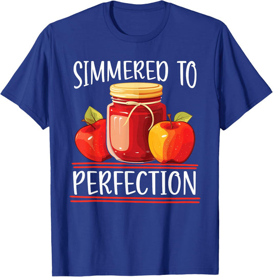 Apple Butter Making Food Lover Foodie Recipe Sauce T-Shirt - T-Shirt | Royal