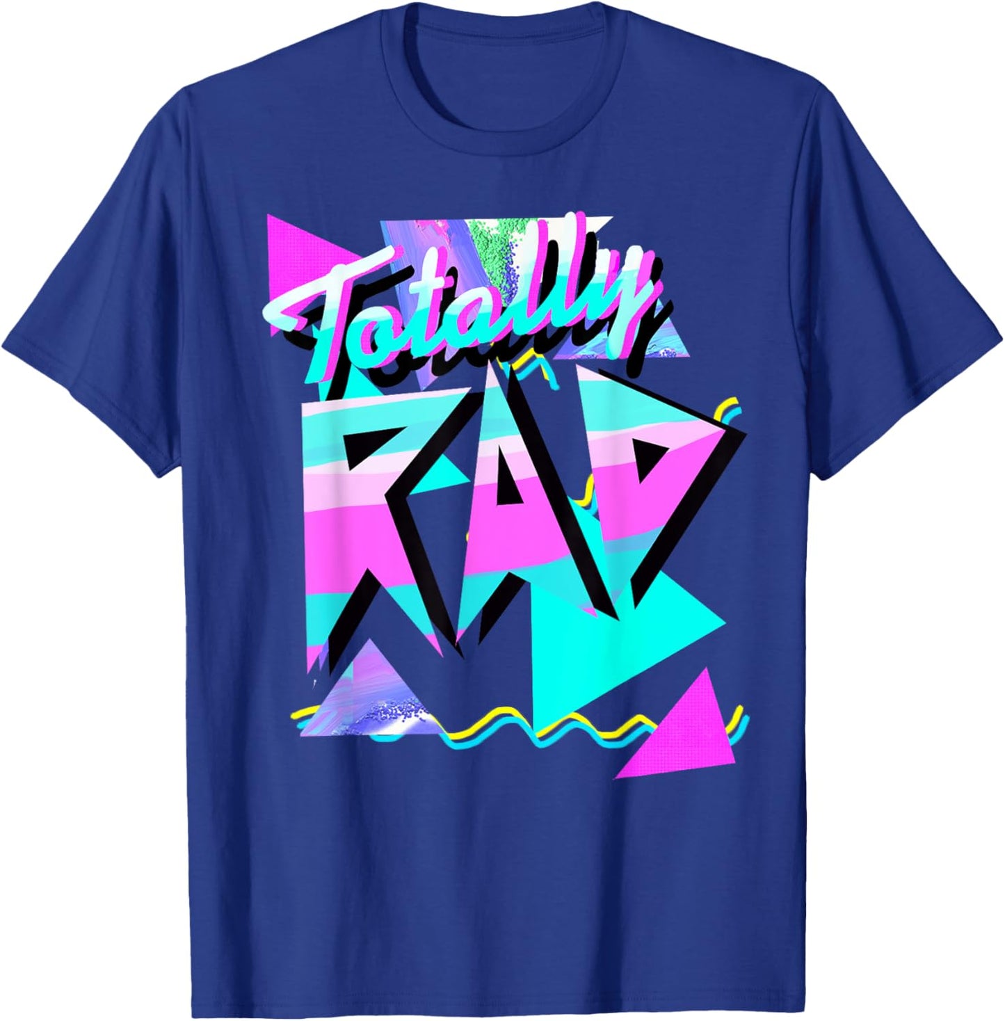 1980's-Style Totally Rad 80s Casual Hipster v.10.1 T-Shirt - T-Shirt | Royal