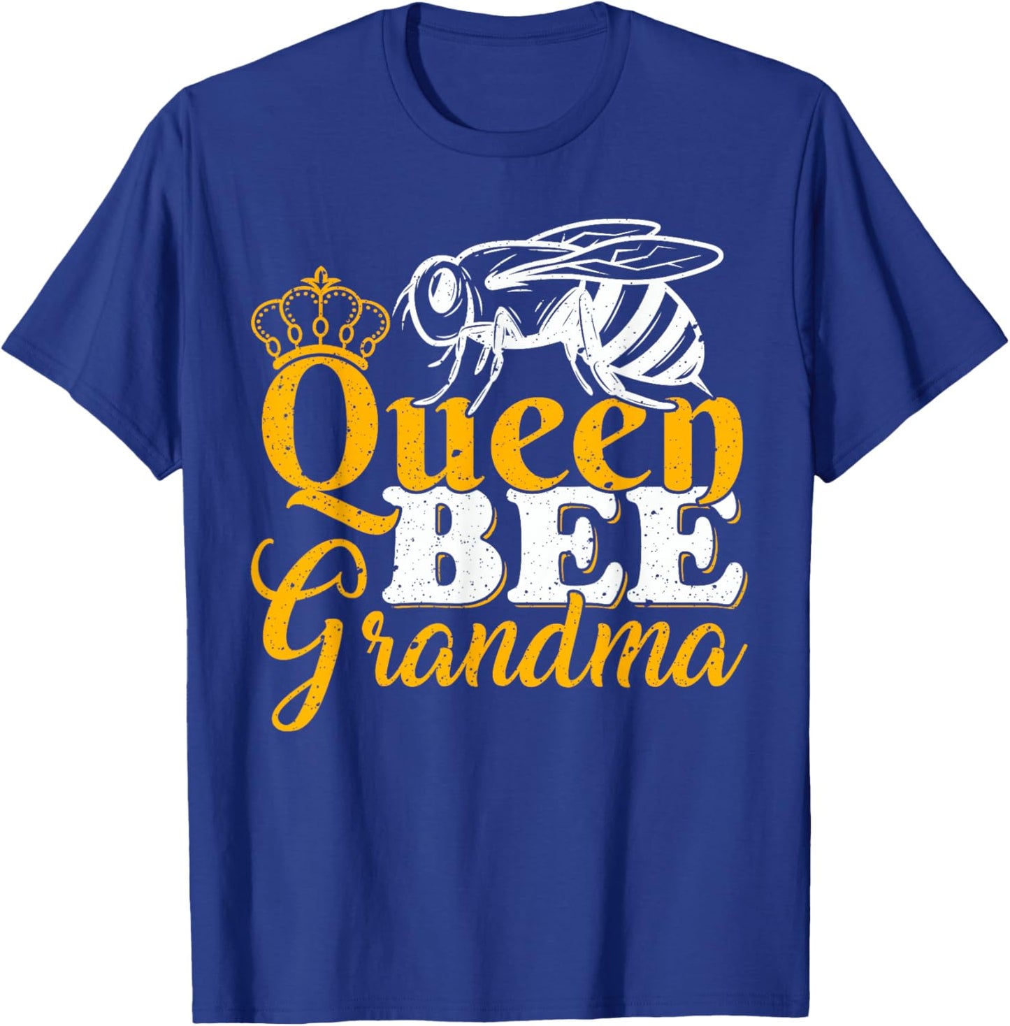 Queen Bee Beekeeper Honey Bees Lover Queen Bee Grandma T-Shirt - T-Shirt | Royal