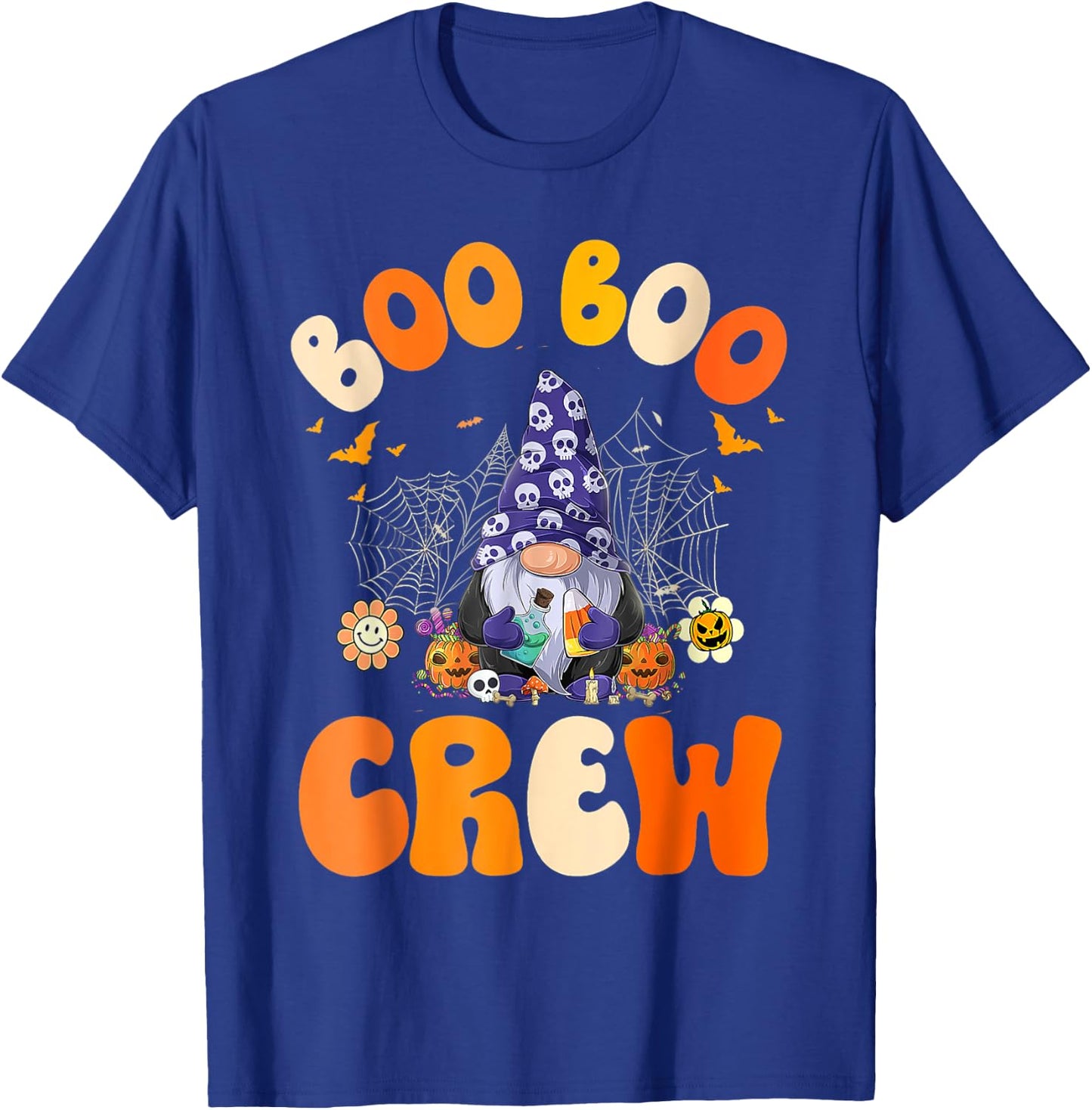 Cute gnomes. Boo Boo Crew Nurse Funny Ghost Women Halloween T-Shirt - T-Shirt | Royal