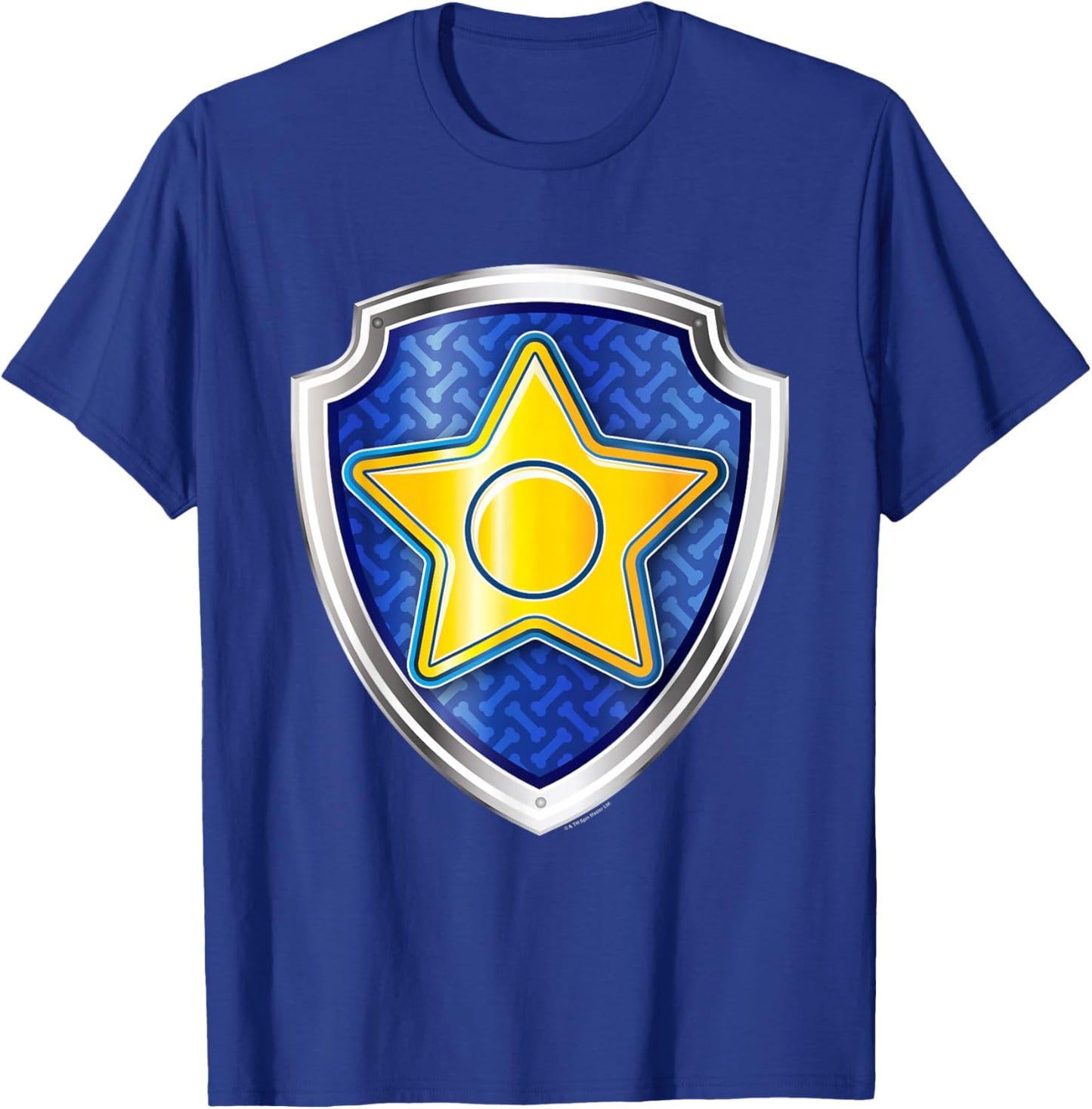 PAW Patrol Chase Badge T-Shirt - T-Shirt | Royal