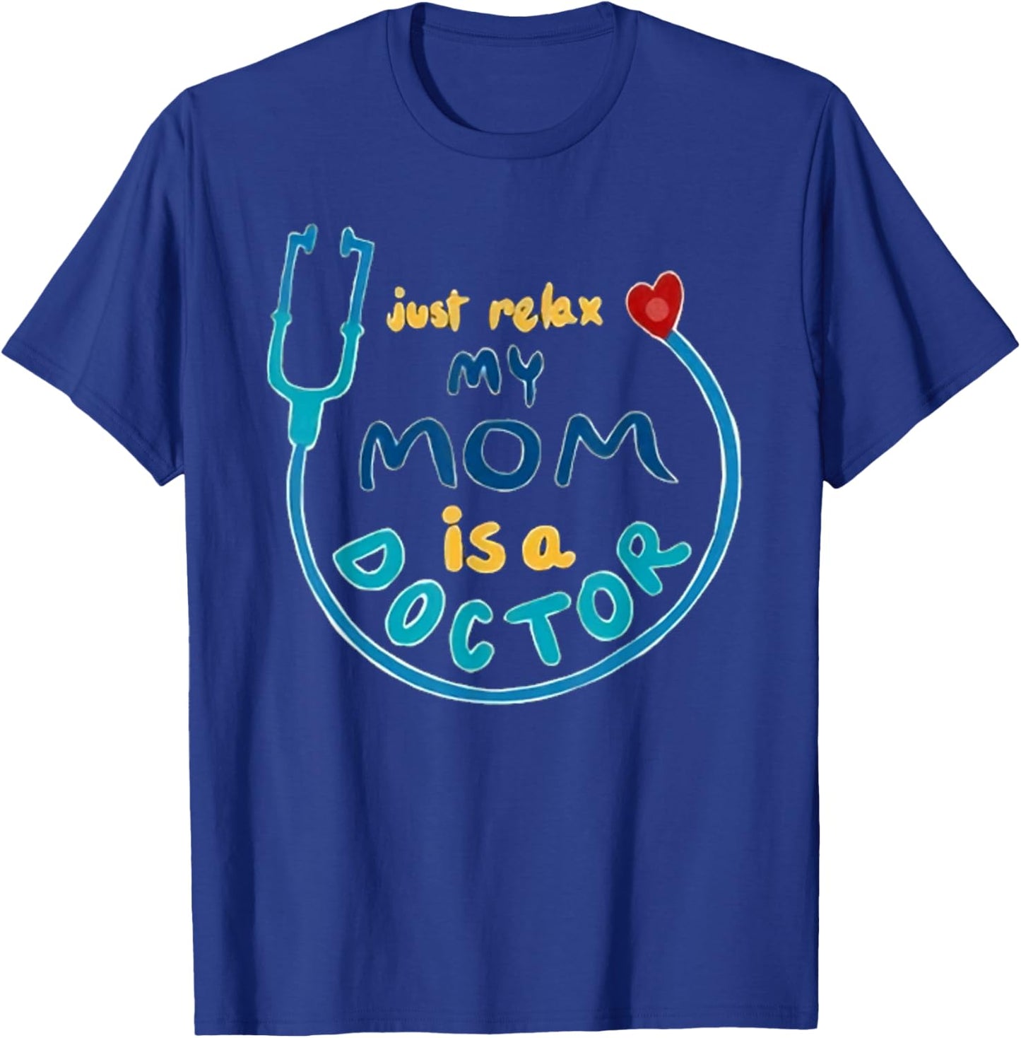 My Mommy is a Real Life Superhero Doctor T-Shirt - T-Shirt | Royal