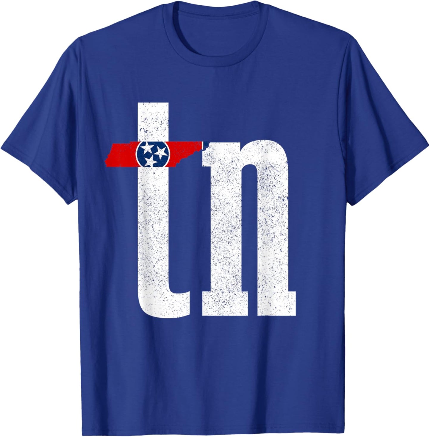 Tennessee Flag TN Pride State Map Nashville Memphis T-Shirt - T-Shirt | Royal