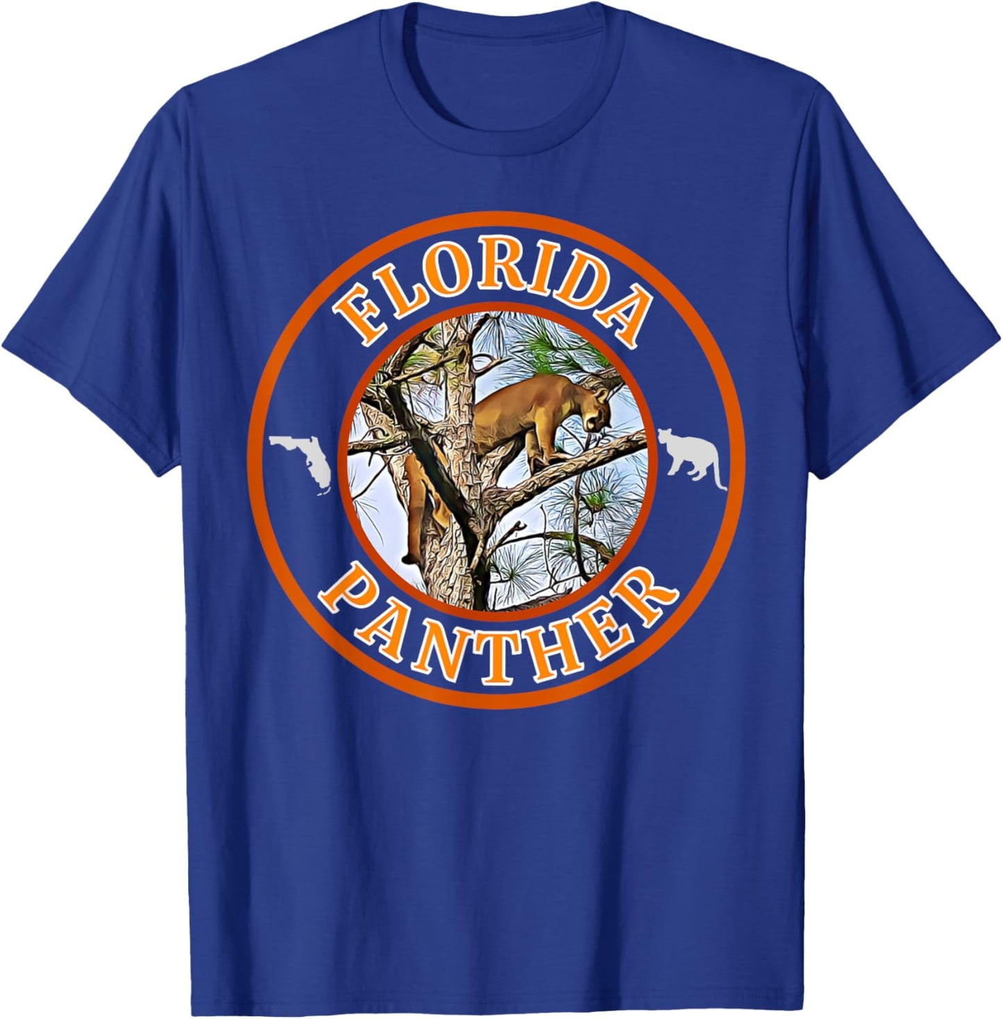 Florida Panther T-Shirt - T-Shirt | Royal