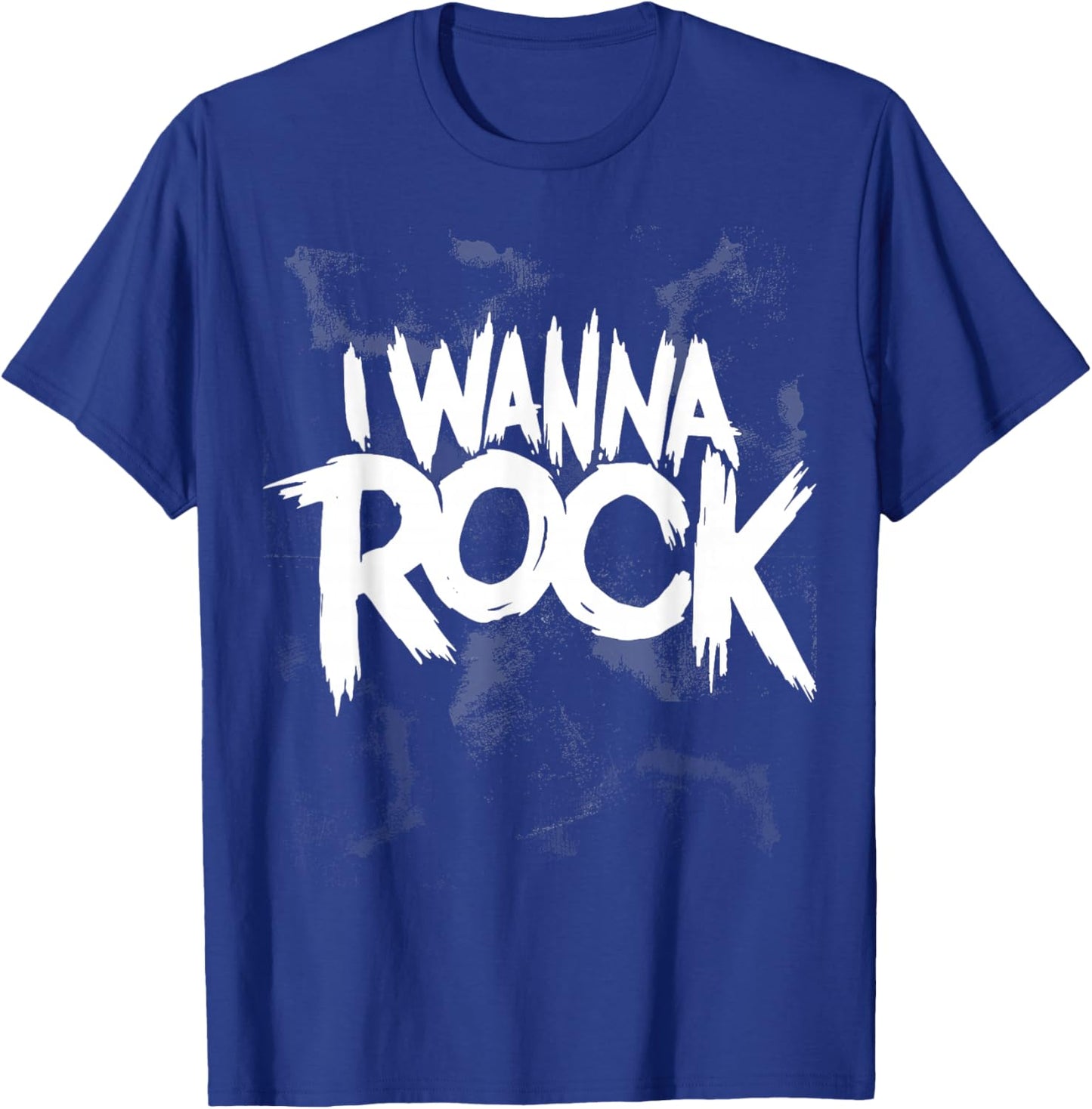 I wanna rock - unique hand drawn style T-Shirt - T-Shirt | Royal