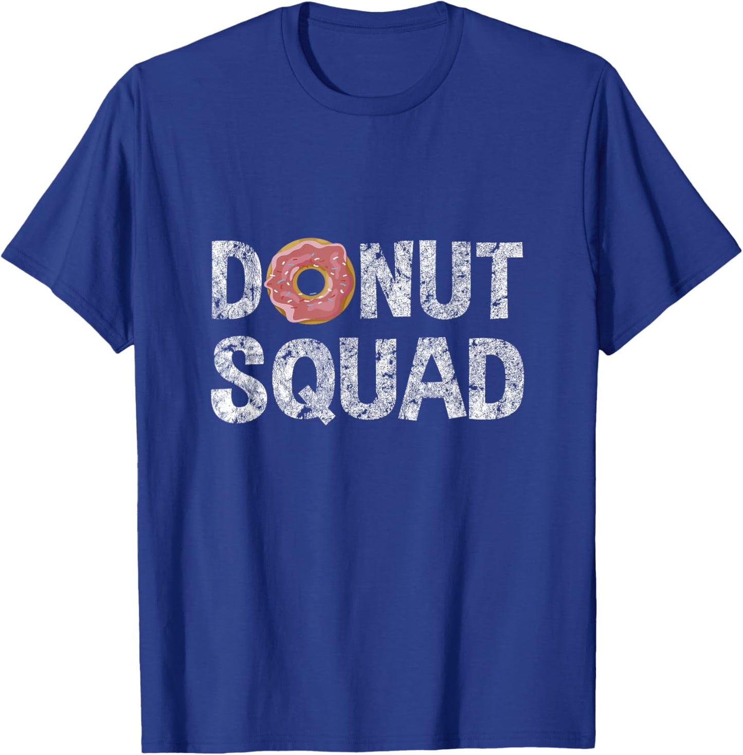 Doughnut Squad - Funny Snack Fitness Doughnut T-Shirt - T-Shirt | Royal