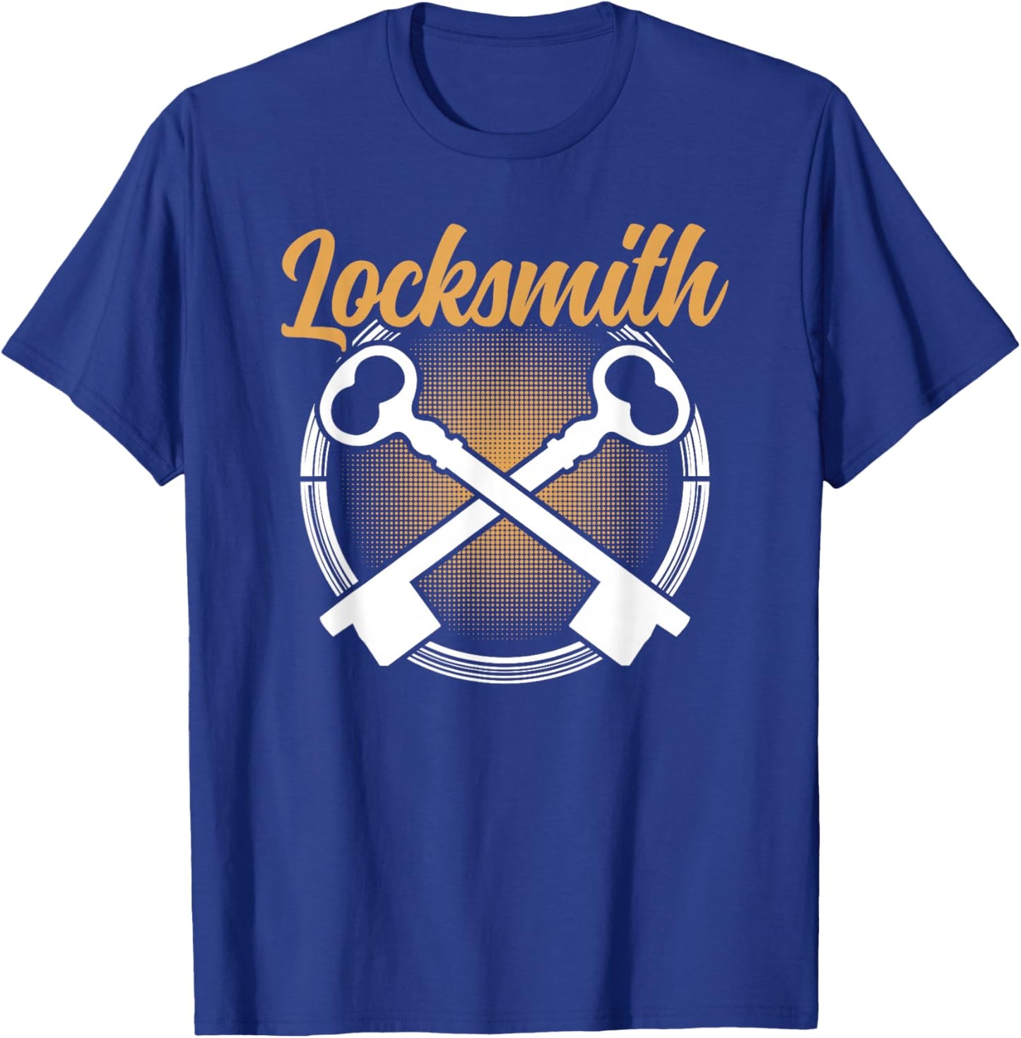 Locksmith Lock Locksmith Profession T-Shirt - T-Shirt | Royal