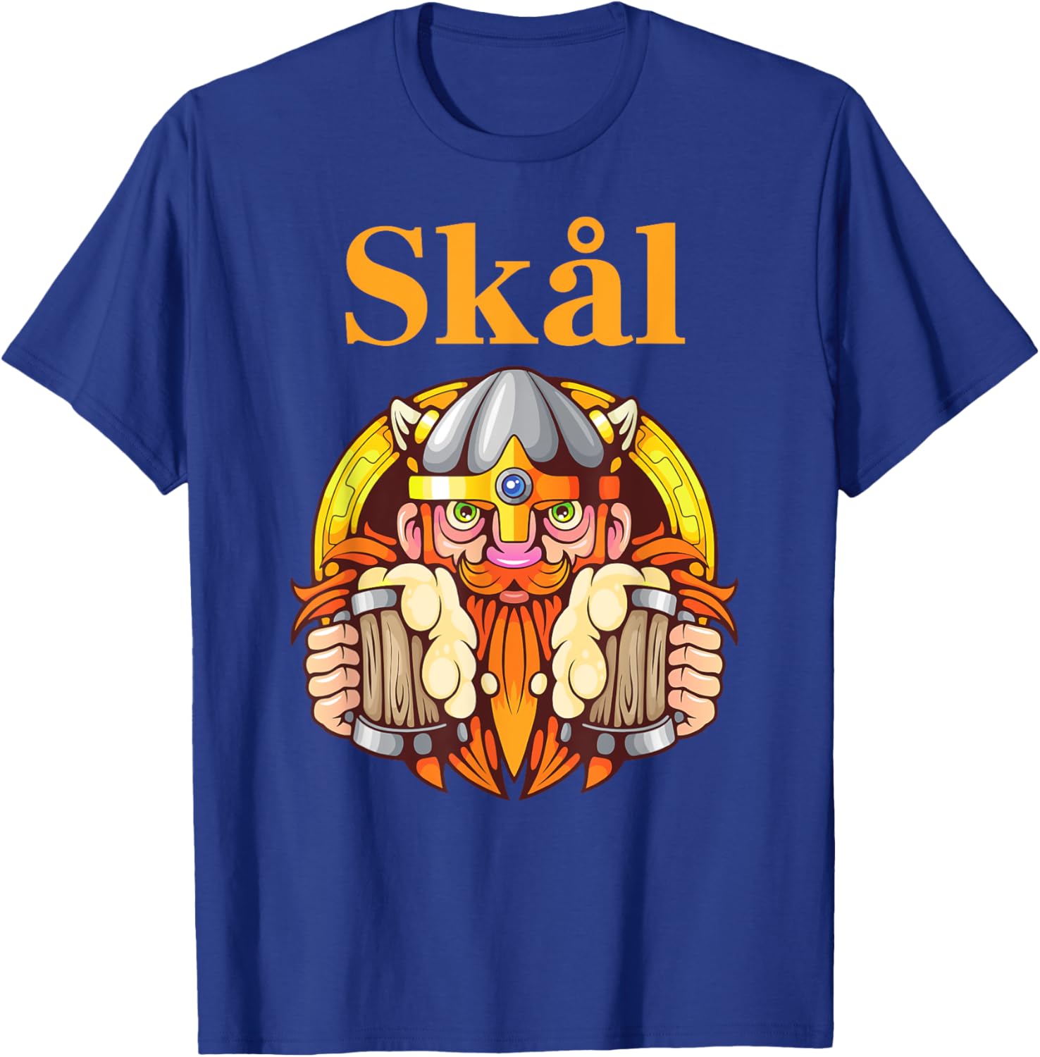 Beer gifts from Sweden Norway Skål T-Shirt - T-Shirt | Royal