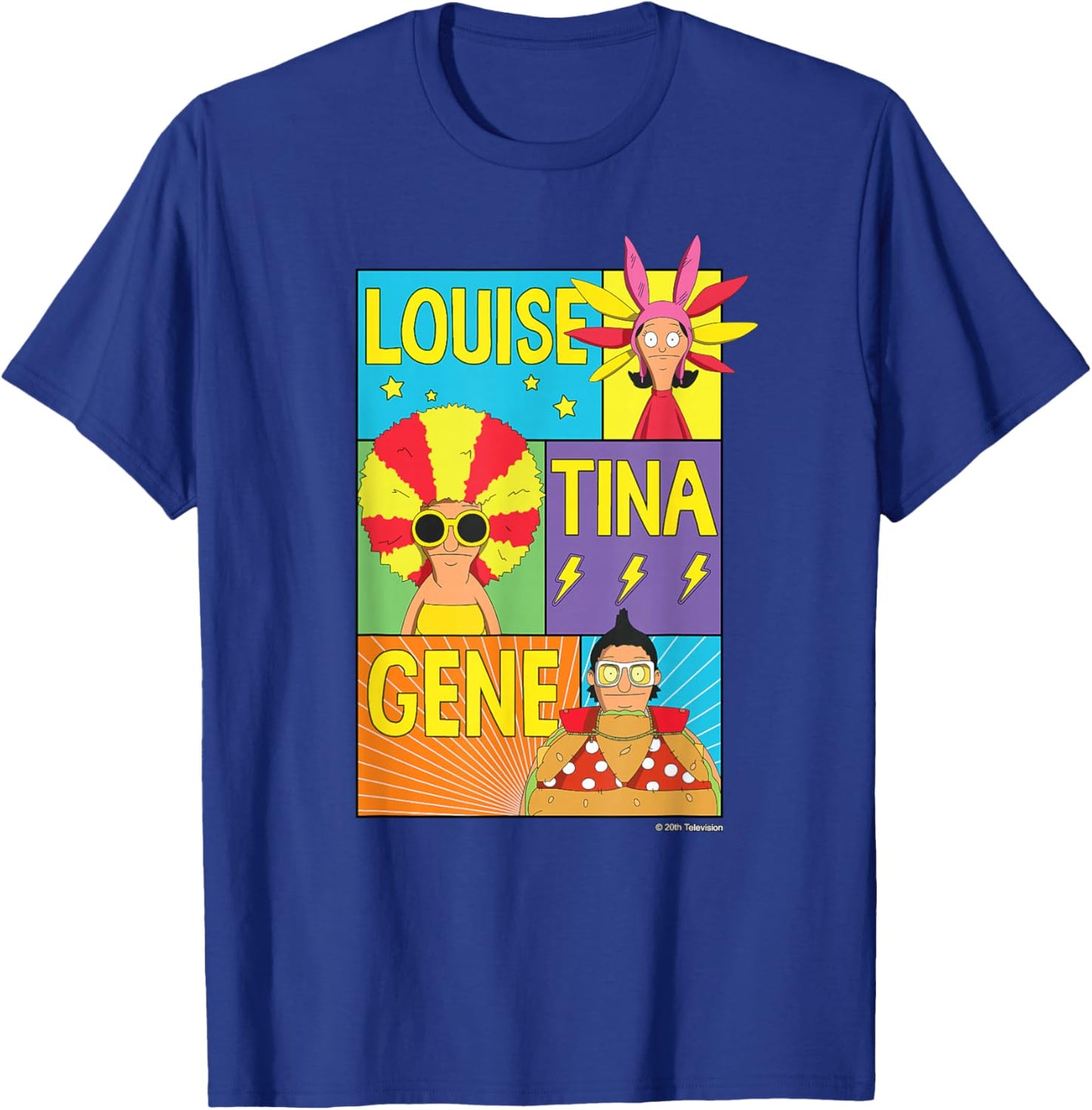 The Bob’s Burgers Movie Louise Tina Gene T-Shirt - T-Shirt | Royal